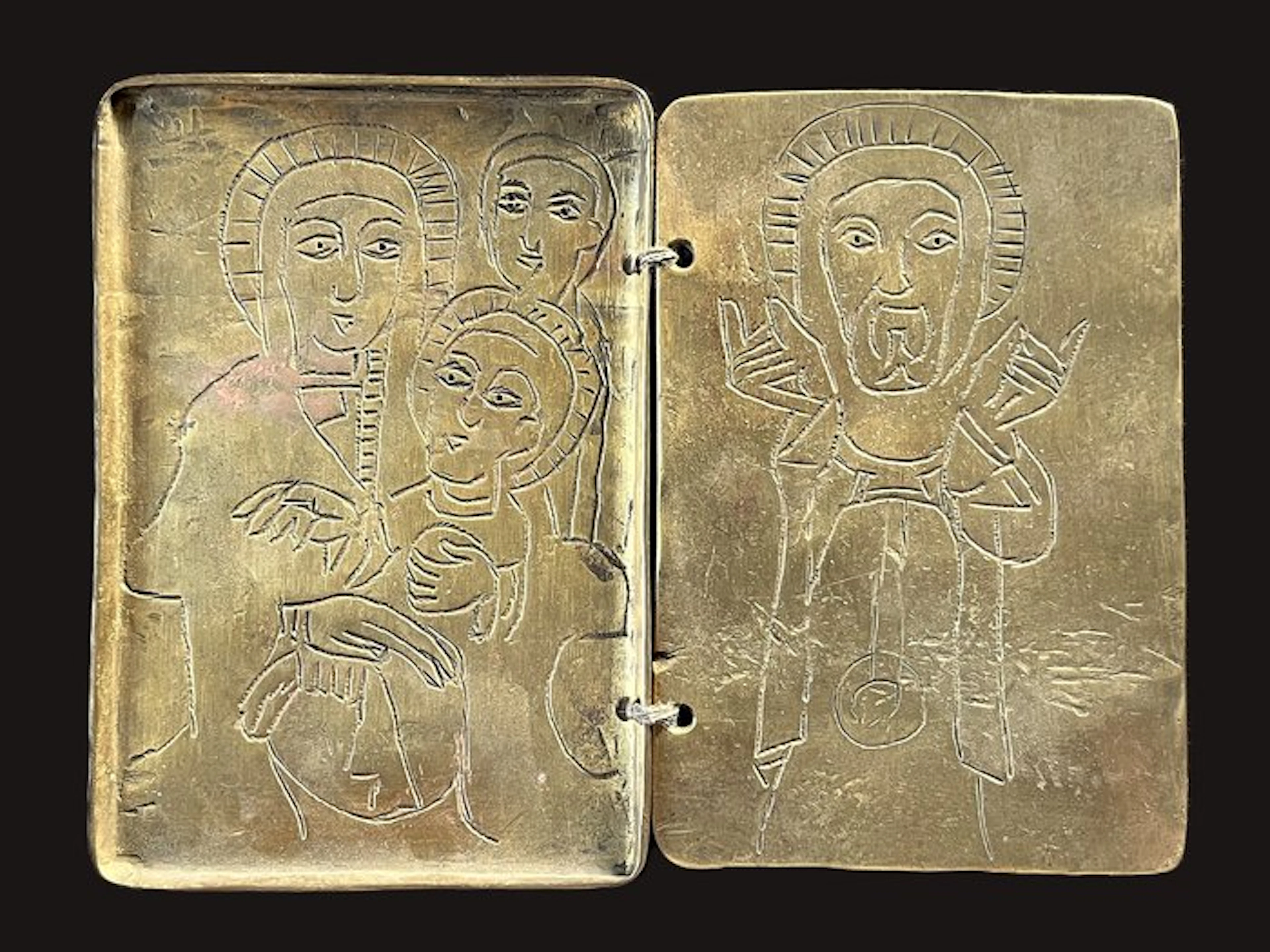 Ethiopia - Ancient Orthodox travel or pocket icon