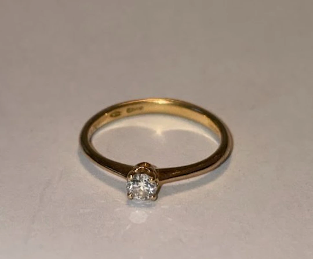Recarlo - Ring - 18 kt. Yellow gold Diamond (Natural)
