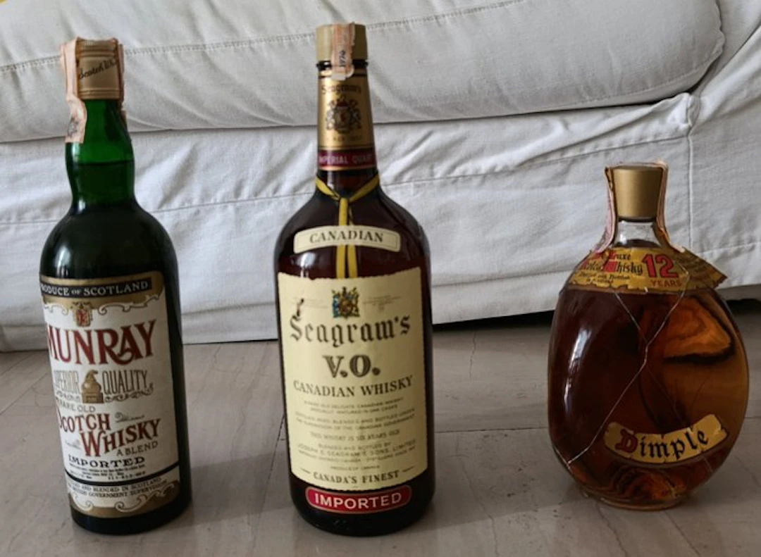Dimple 12yo + Munray Rare Old + Seagram's 1970 V.O