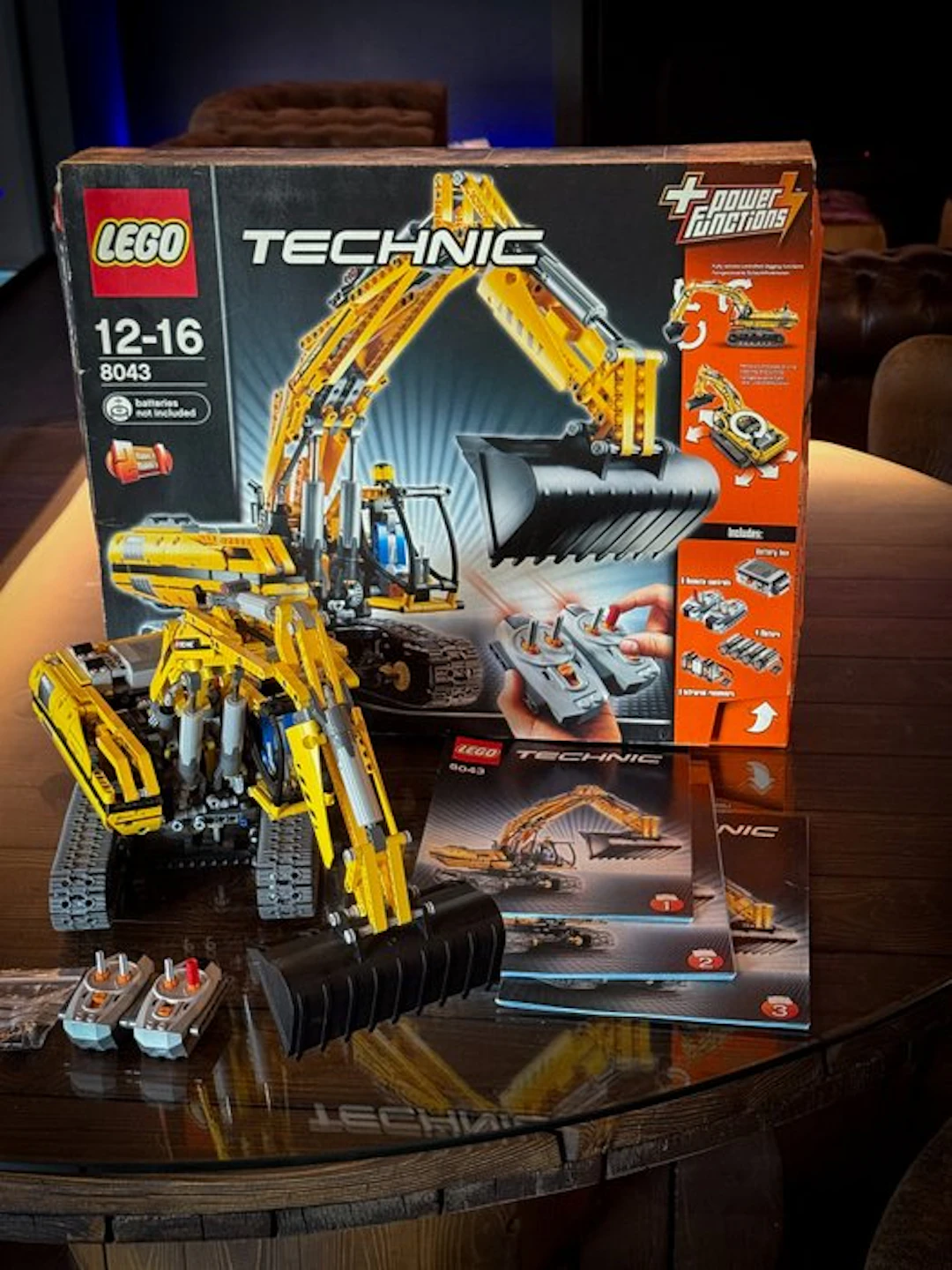 LEGO Set - 8043 - Technic - Lego 8043 - Escavatore motorizzato