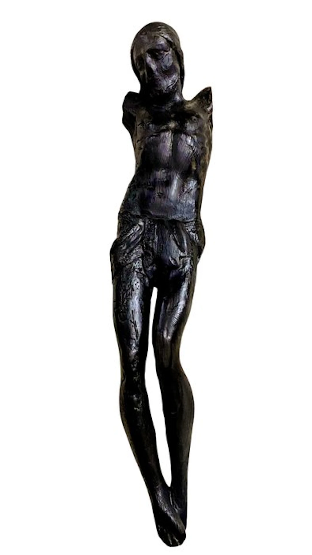Sculpture, Cristo crocifisso (torso) - 72 cm - Wood