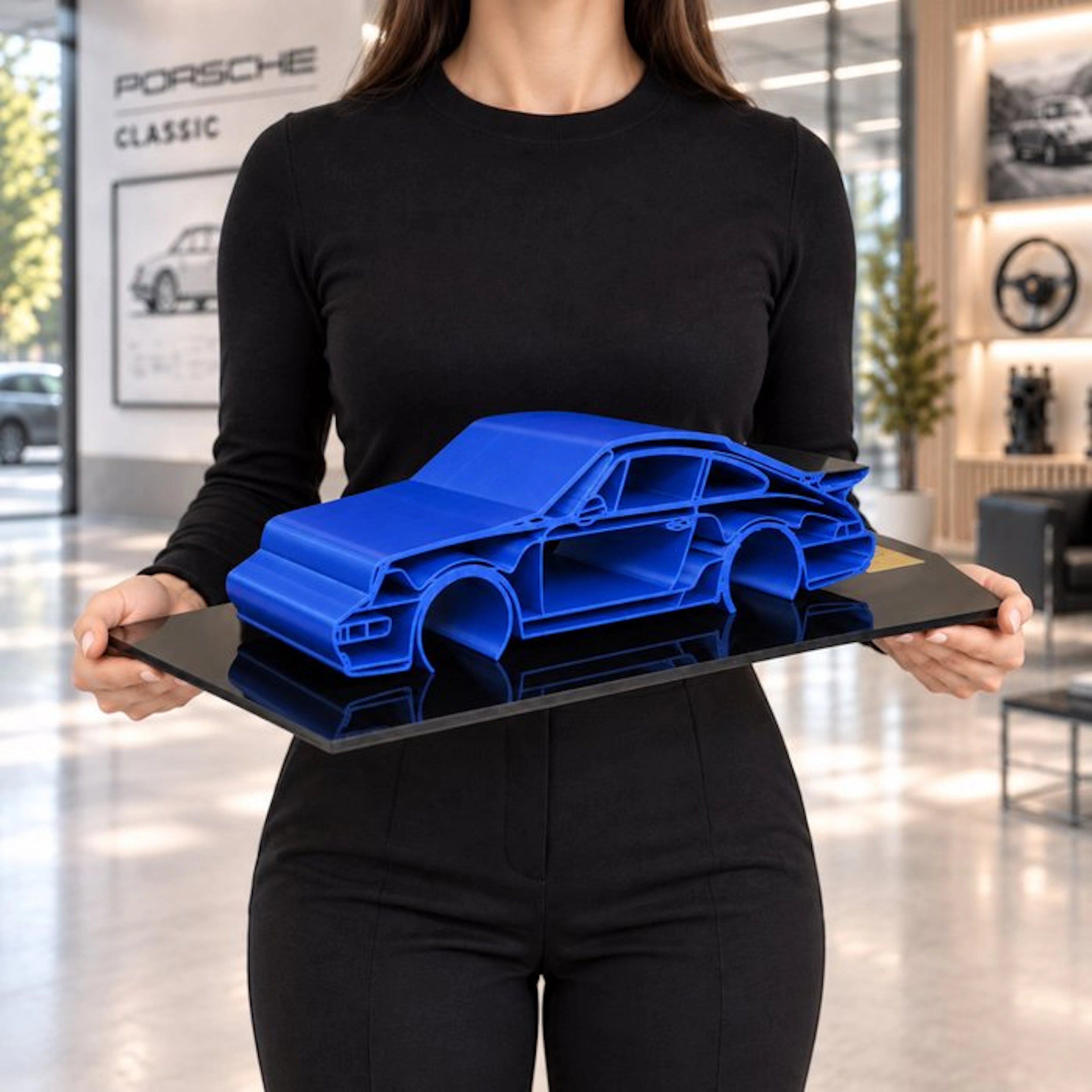 Porsche 911 930 Turbo - 1/12 Scale - XXL Car Sculpture...