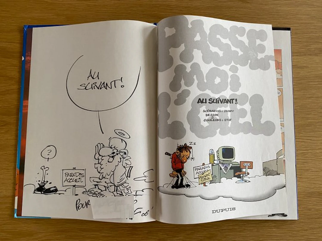 Passe-moi l'ciel T1 + dédicace - C - 1 Album - First edition - 1999