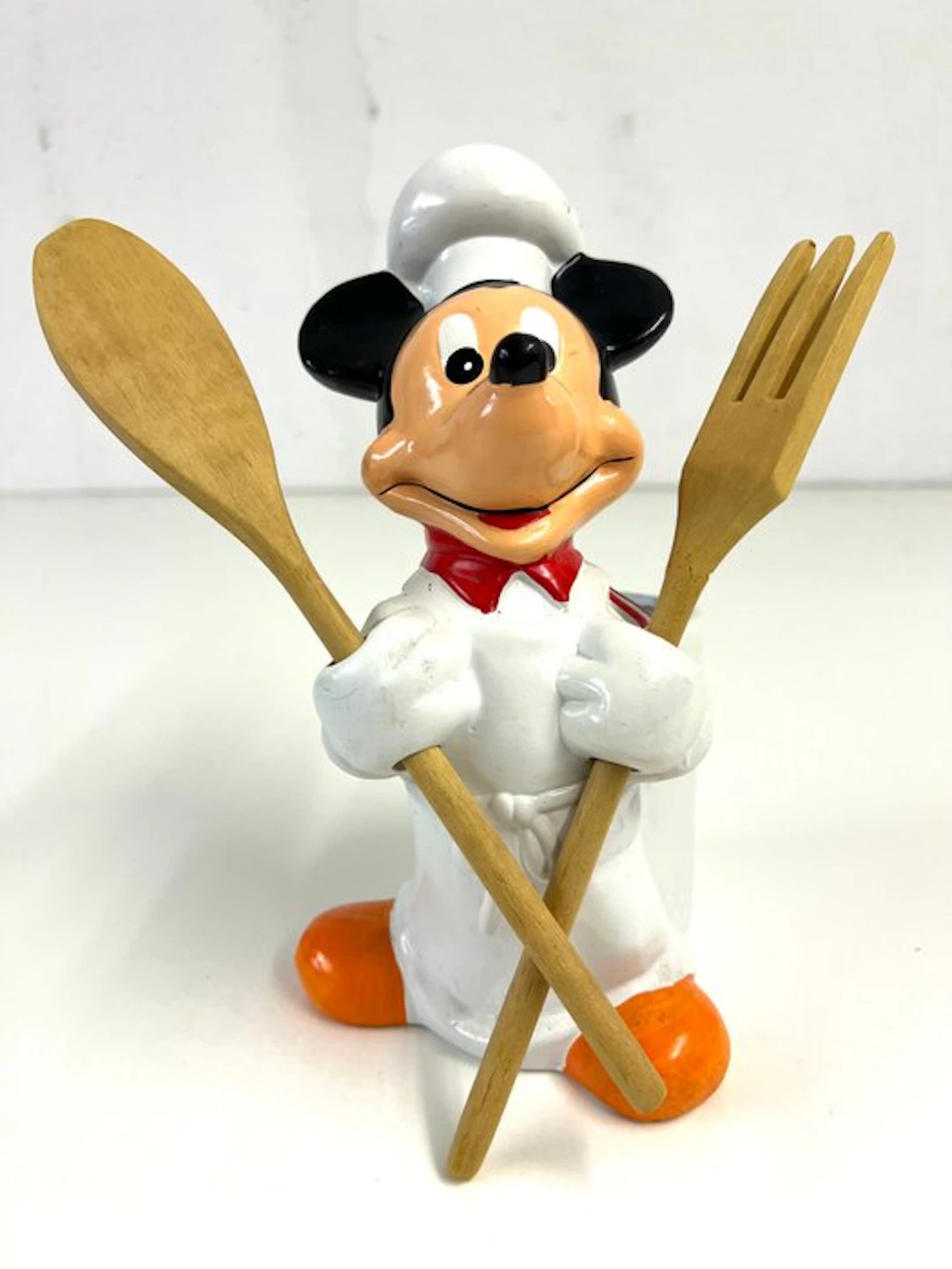 Mickey Mouse - 1 Chef kitchen utensil holder, by Hoan Ltd. - Disney - 1986
