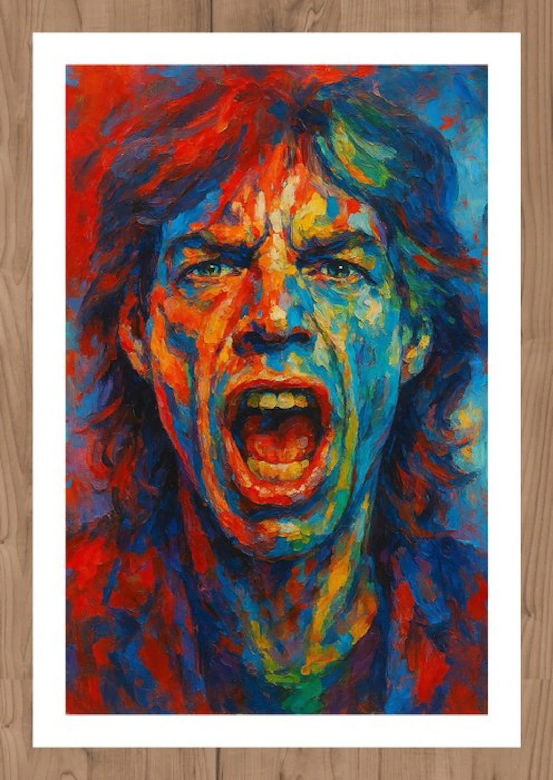 Alberto Ricardo (XXI) - Mick Jagger. The Rolling Stones. Iconos Eternos