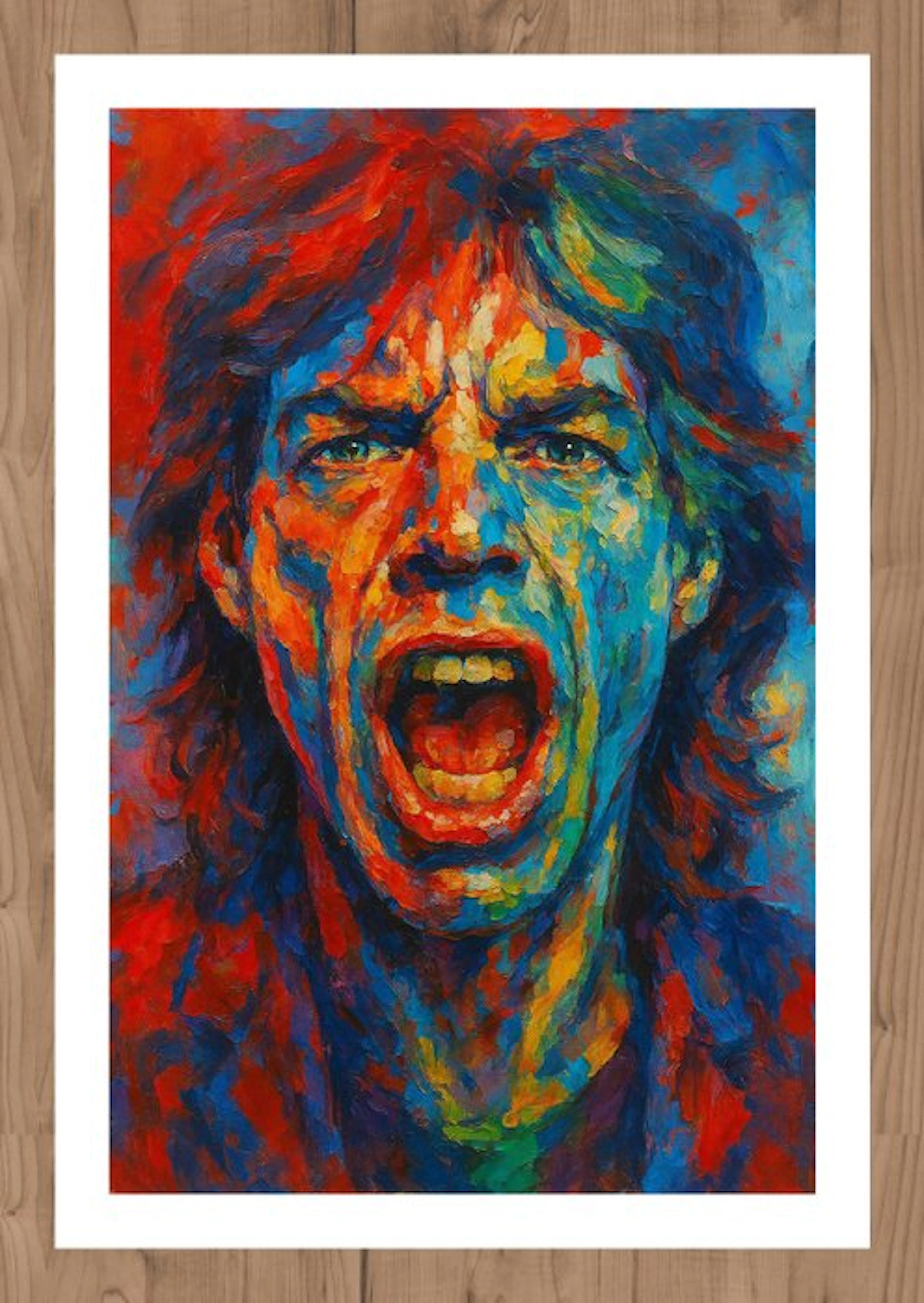 Alberto Ricardo (XXI) - Mick Jagger. The Rolling Stones. Iconos Eternos