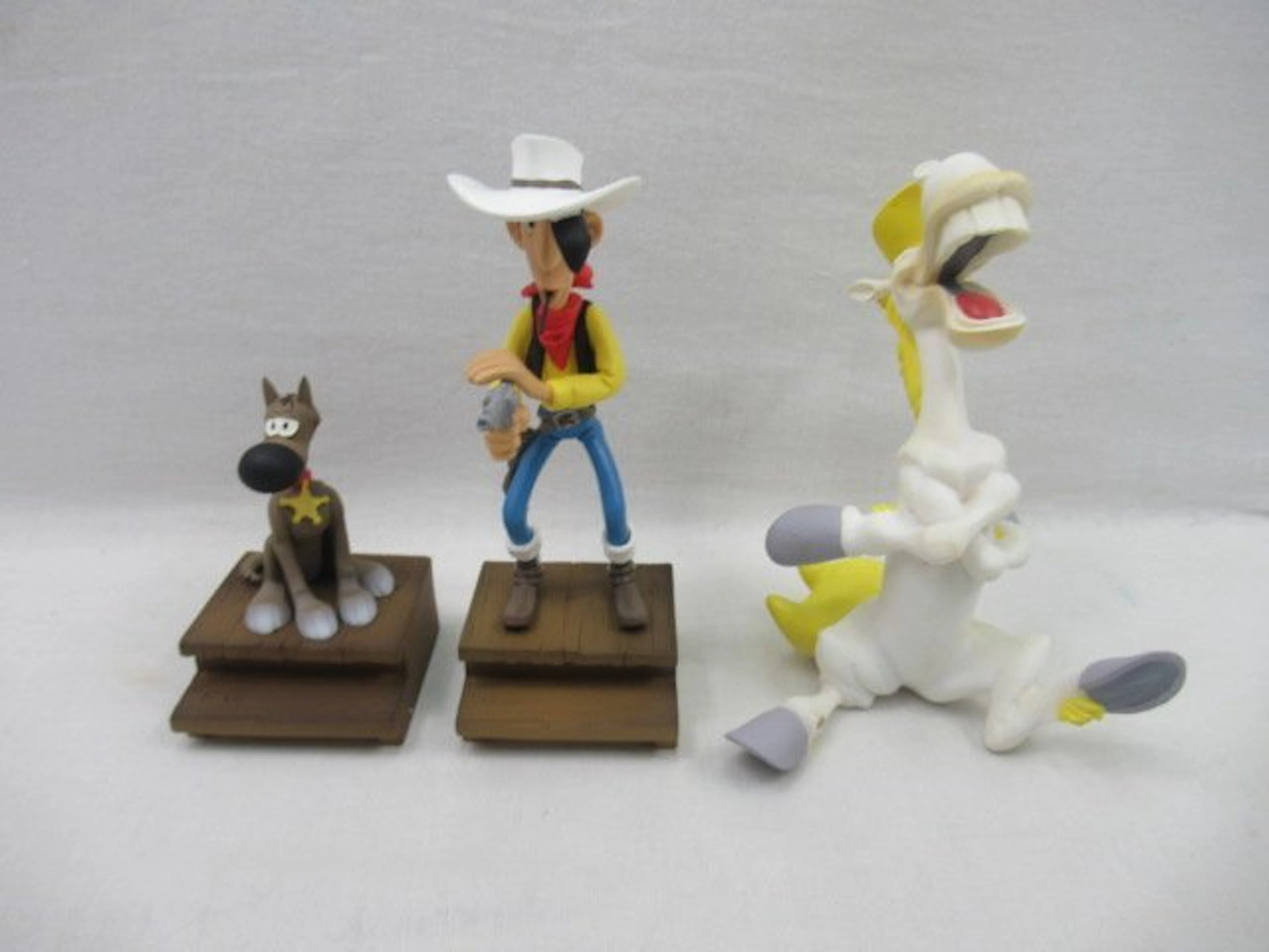 Lucky Luke - Lot de 3 figurines 2003-2009