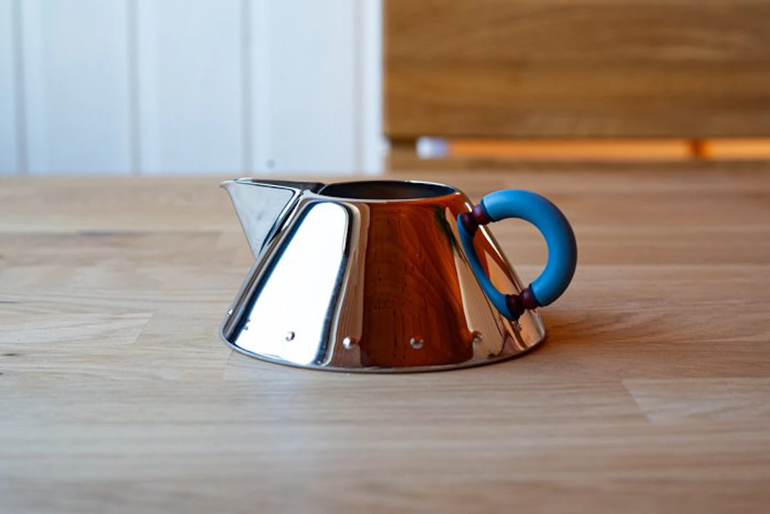 Alessi - Michael Graves - Creamer - 9096 - Stainless steel 18/10