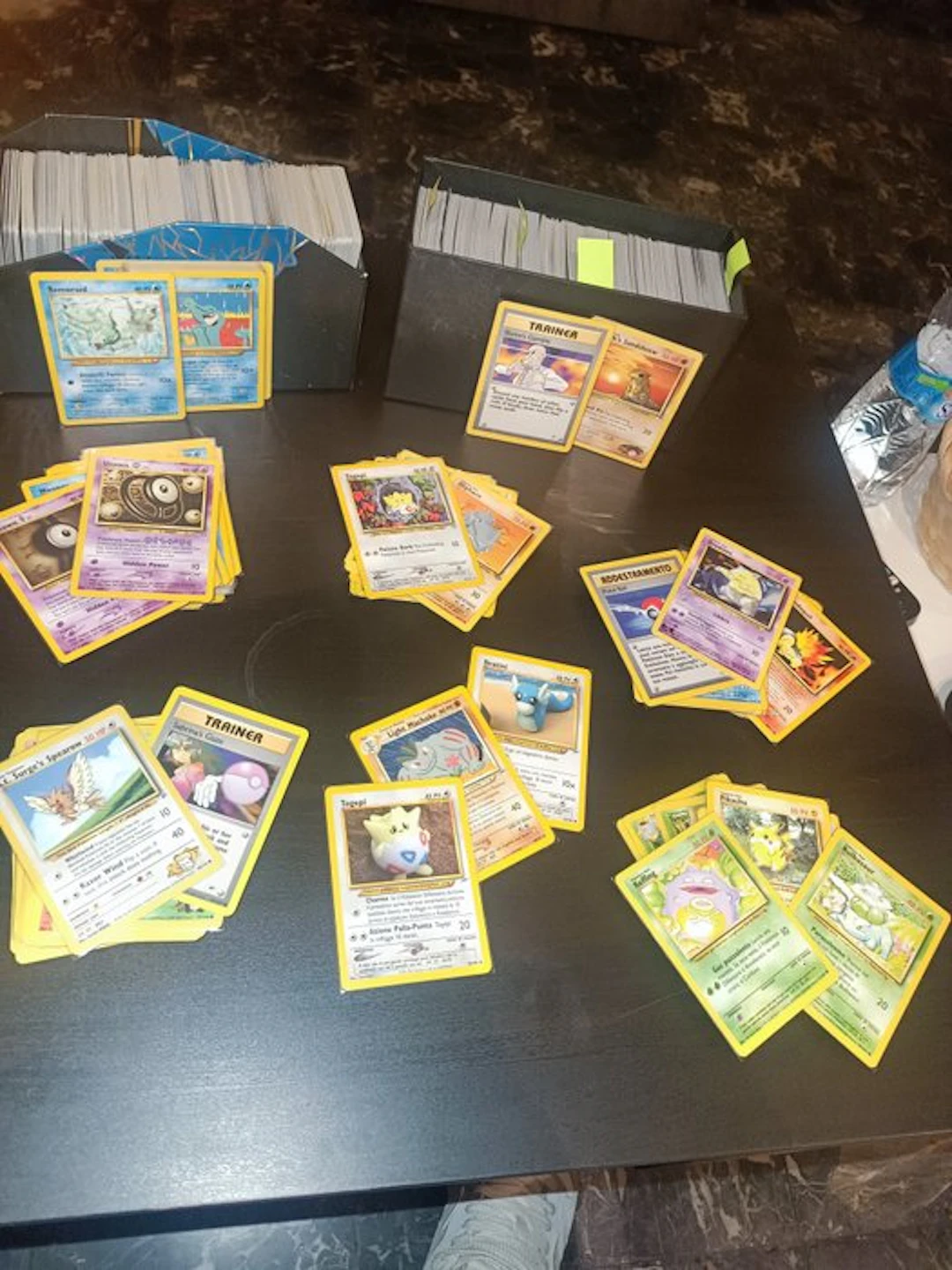 Pokémon Bulk cards - Abra, Giovanni's Machop - WOTC