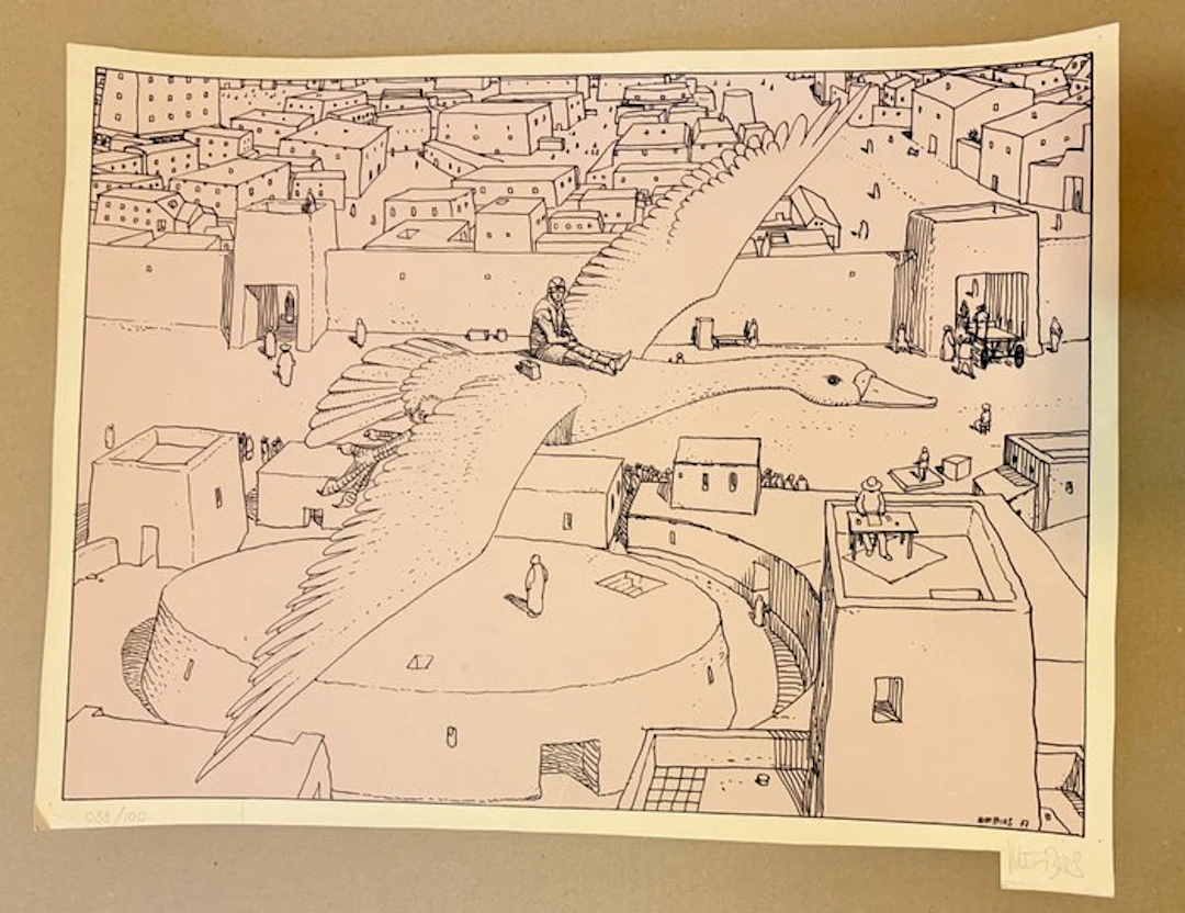 Moebius - 1 Print Signed - 1977