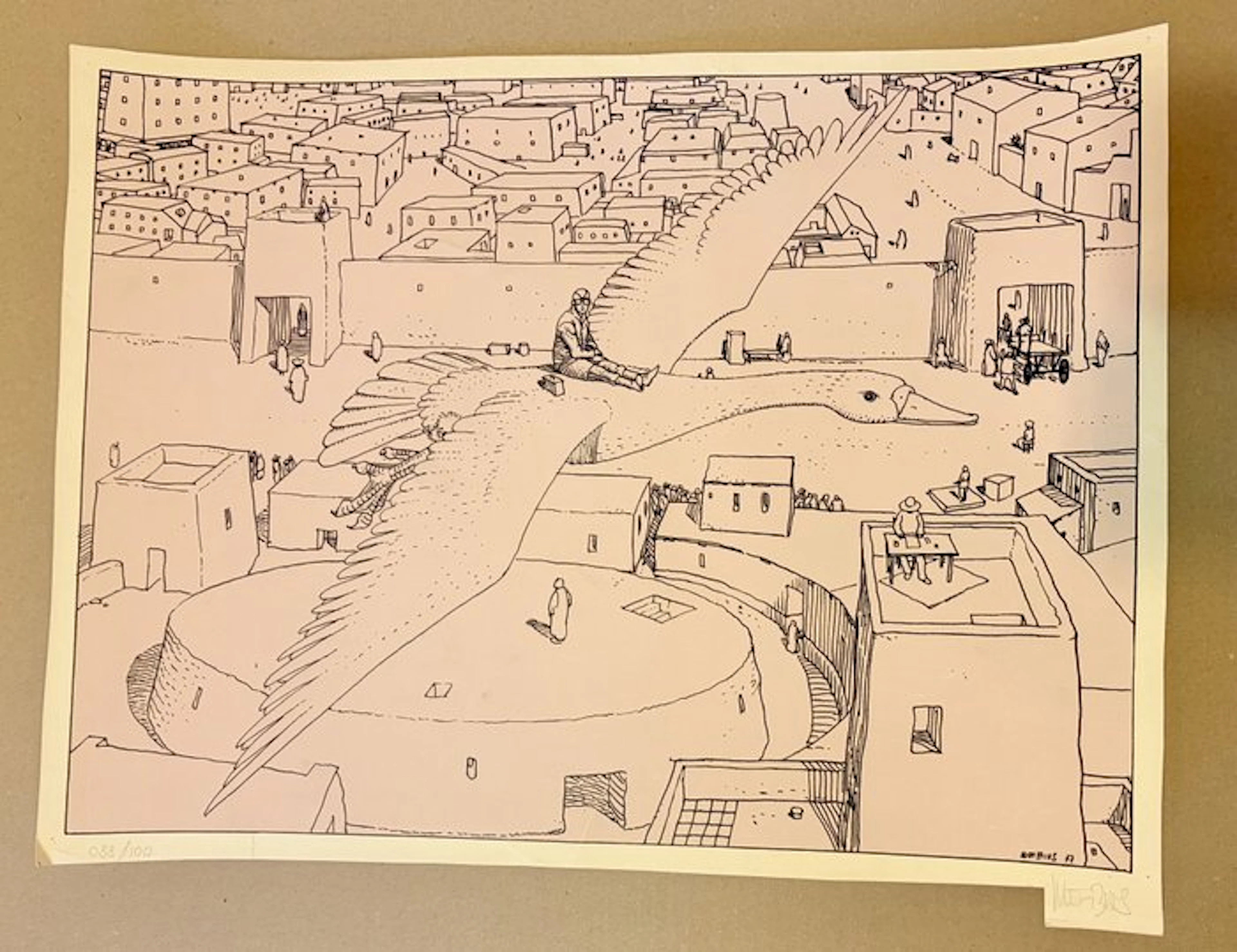 Moebius - 1 Print Signed - 1977