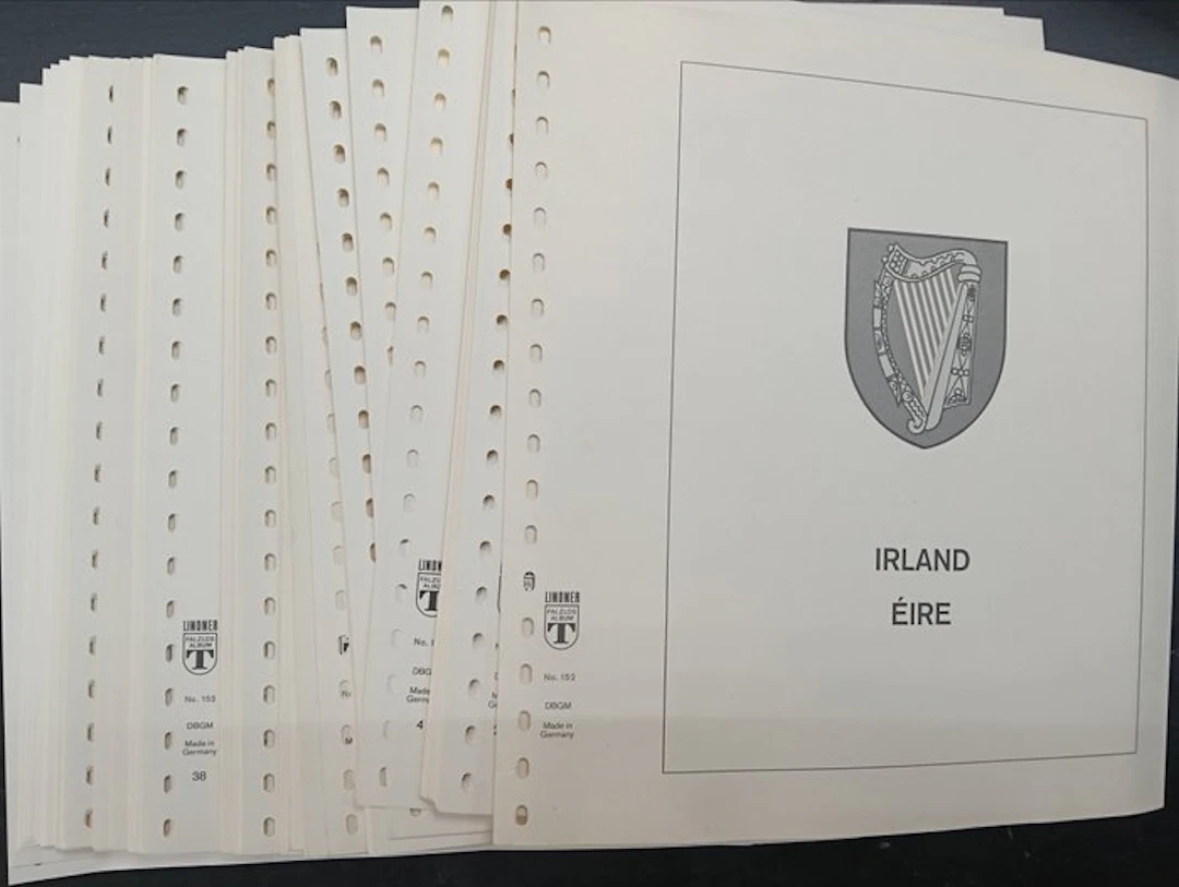 Ireland 1922/1991 - A whole stack of Ireland lidner falslos pages
