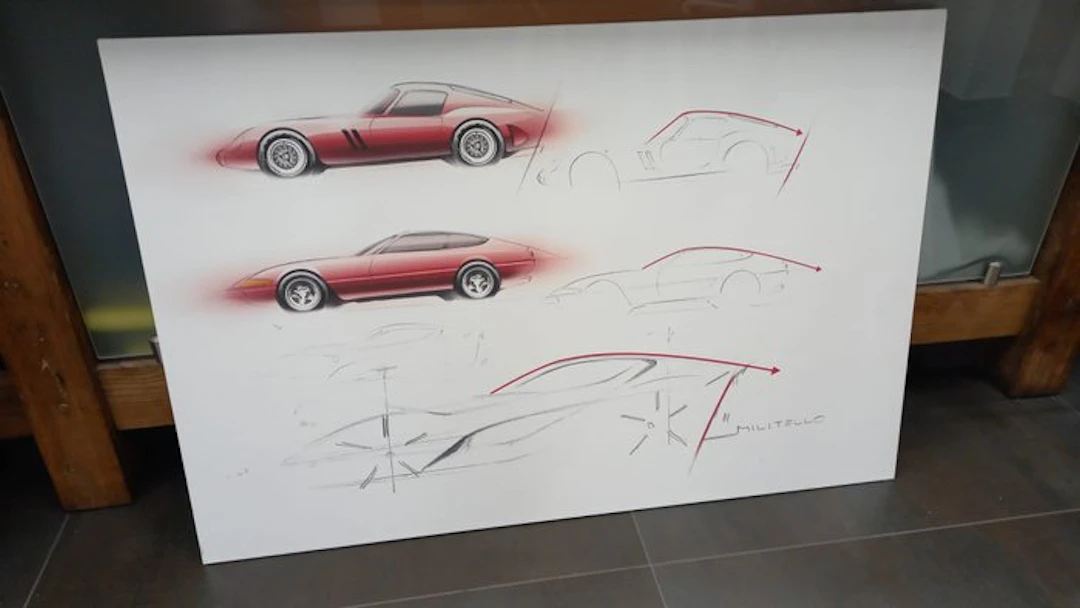 Artwork - Ferrari - Quadro Ingegnere Ferrari Andrea Militello