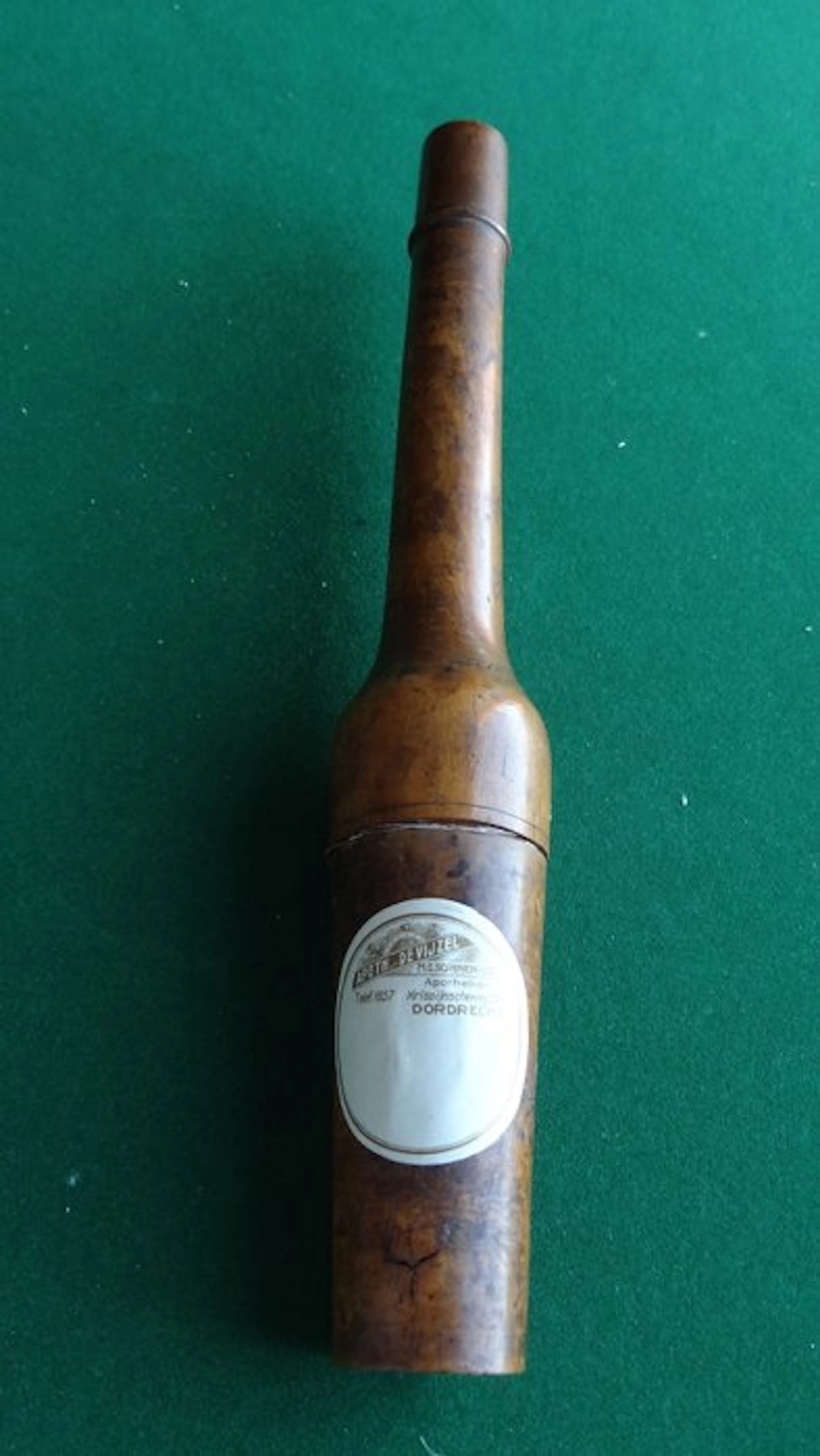 Medical instrument - Metal, Wood - Antique liquid meter