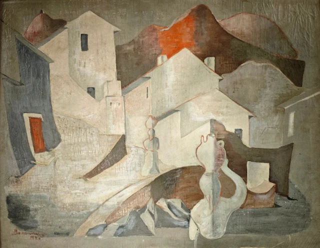Walter Pursel Bohanan (1904–1974) - Paysage urbain moderniste