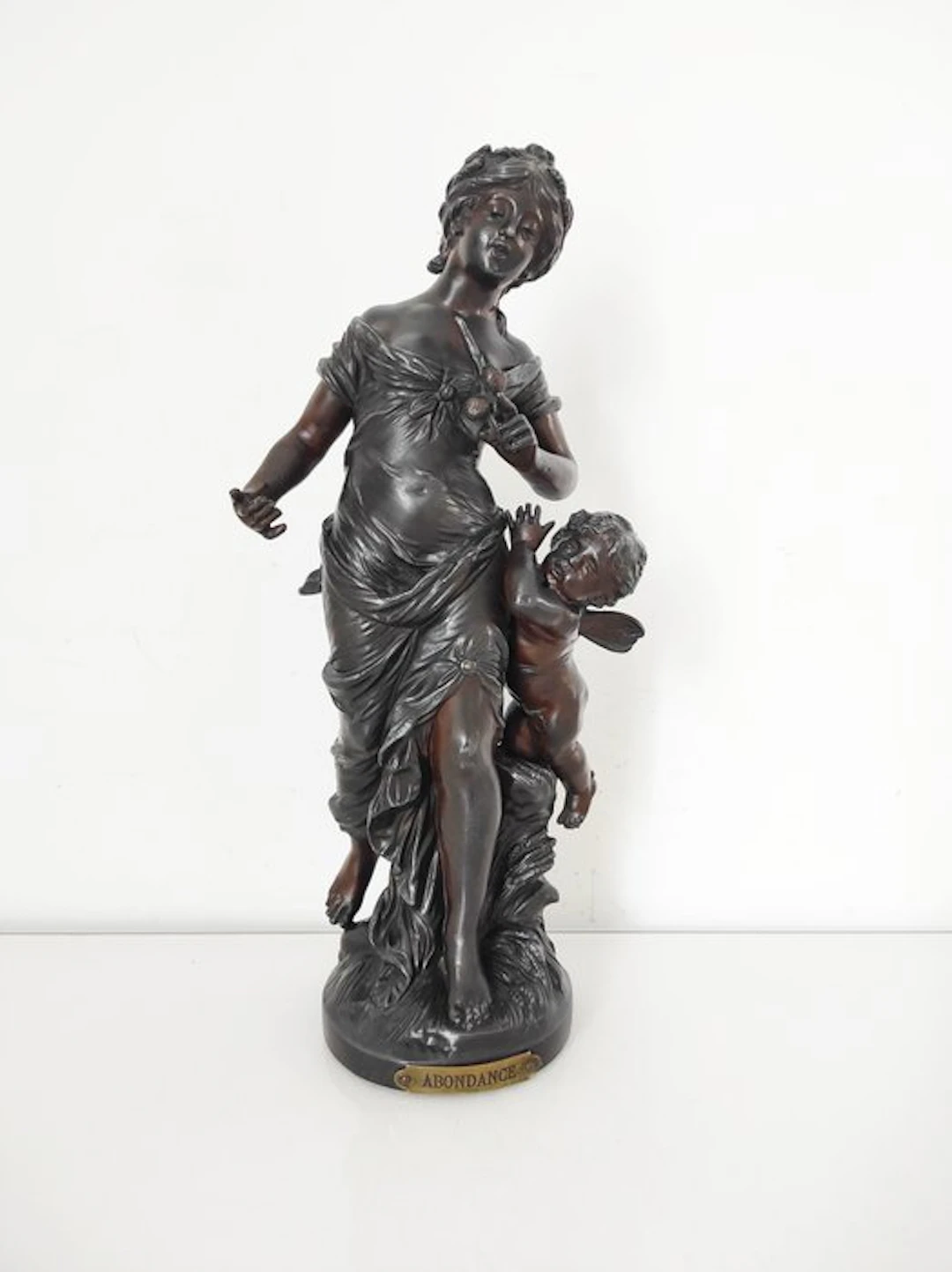 LF Moreau - Sculpture, Abondance - 35 cm - Spelter