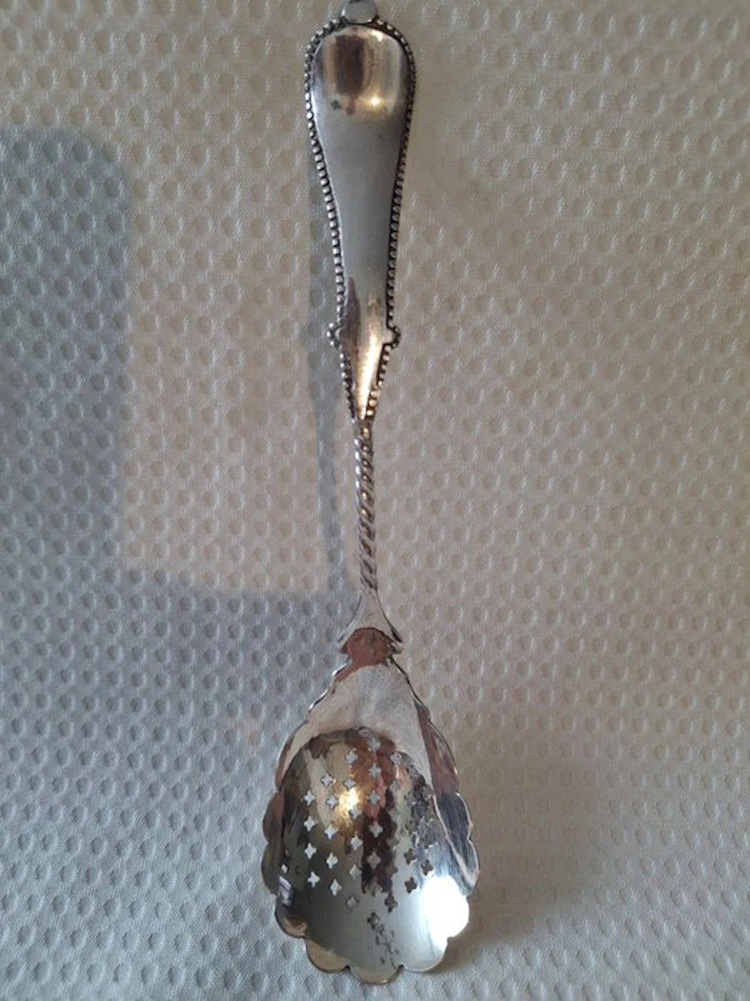Caster - Antique silver sprinkler