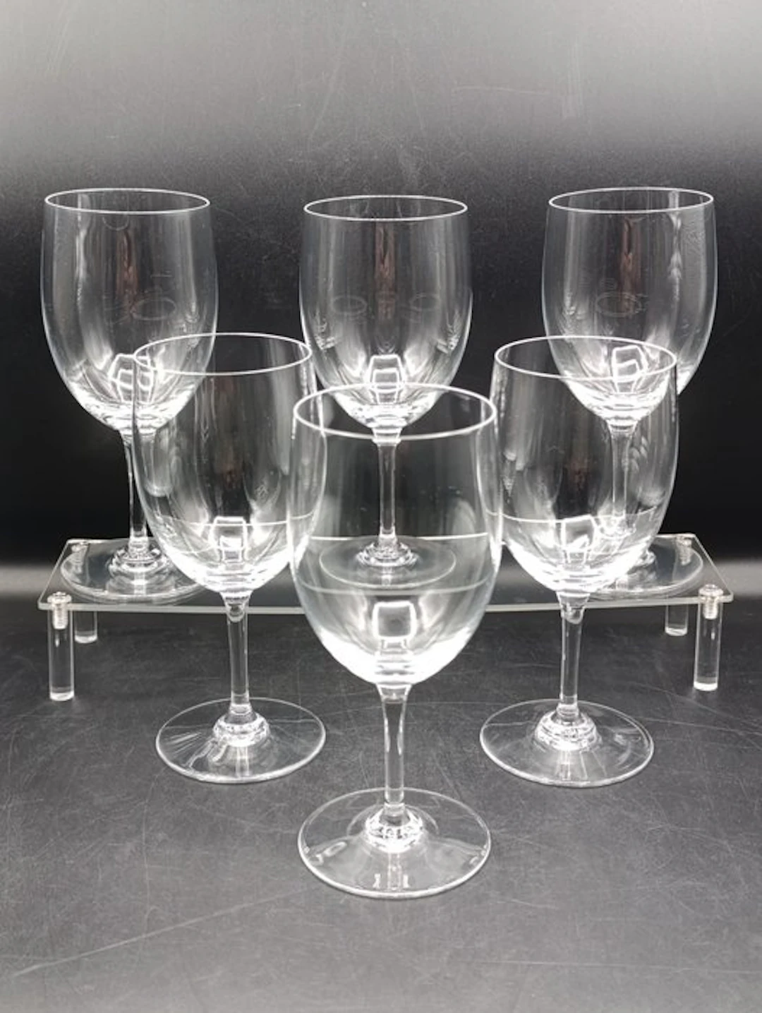 Baccarat - Drinking set (6) - Crystal - Wine glass set in its box.