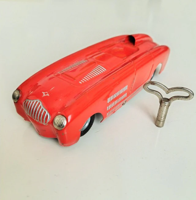 Dux - Veritas 60C - Wind-up tin car - 1950-1959 - Germany