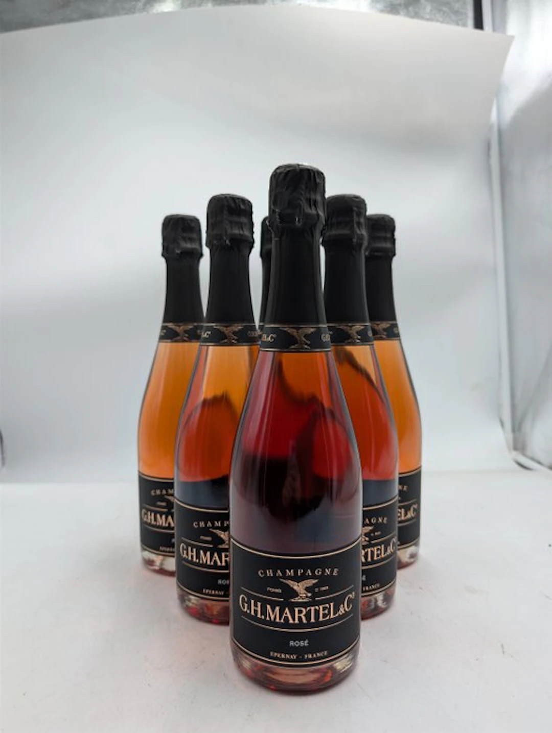GH Martel - Champagne Brut, Rosé - 6 Bottles (0.75L)