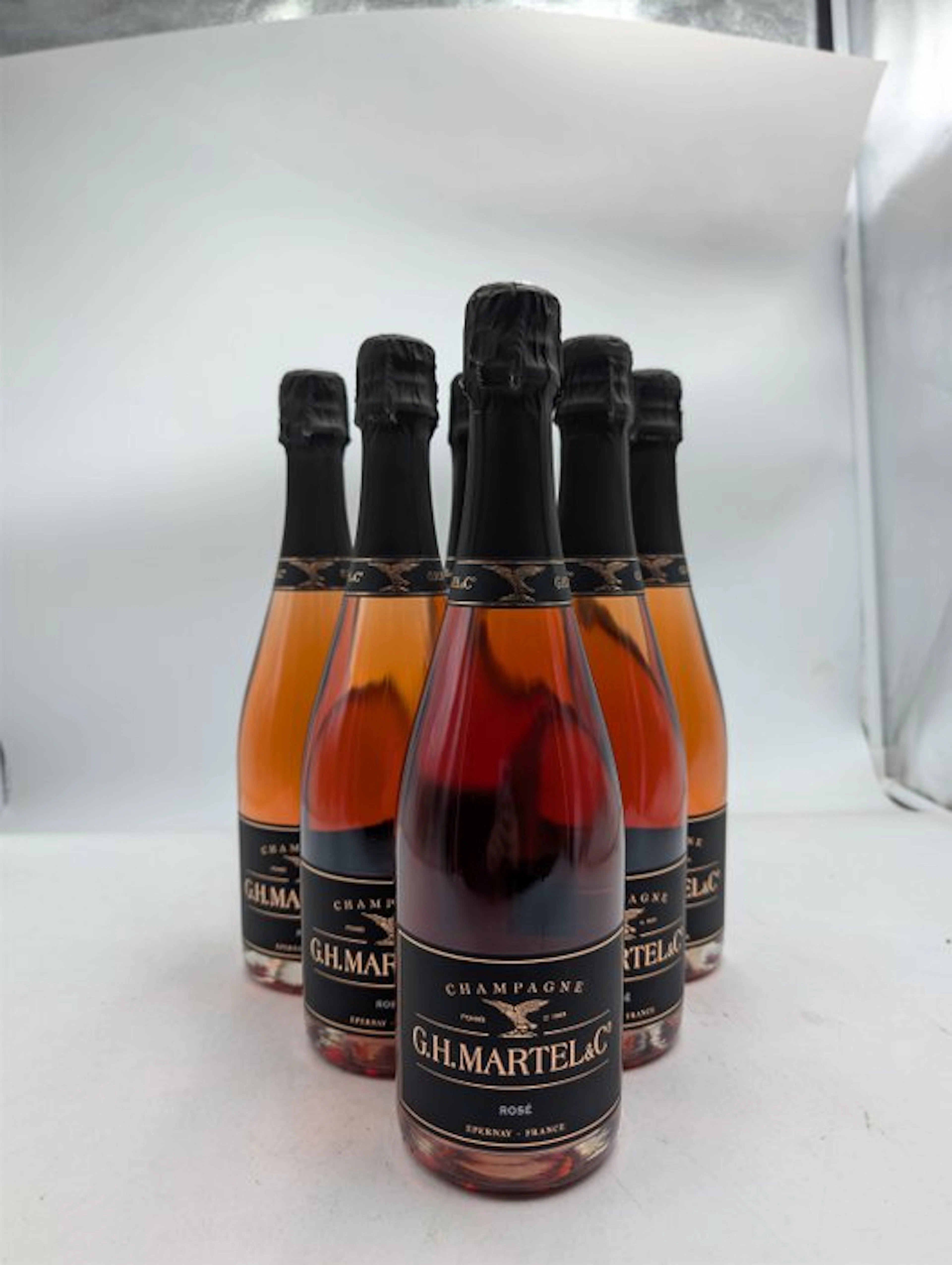 GH Martel - Champagne Brut, Rosé - 6 Bottles (0.75L)