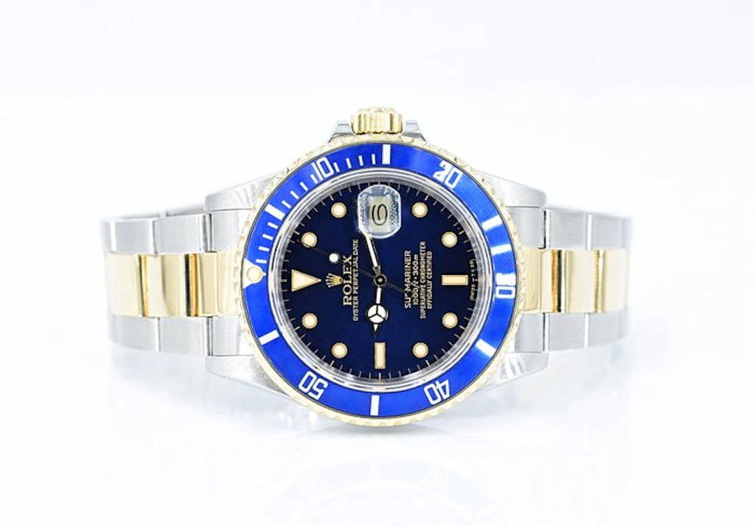 Rolex - Submariner Date 'Blue Dial' - No reserve price - 16803 - Men