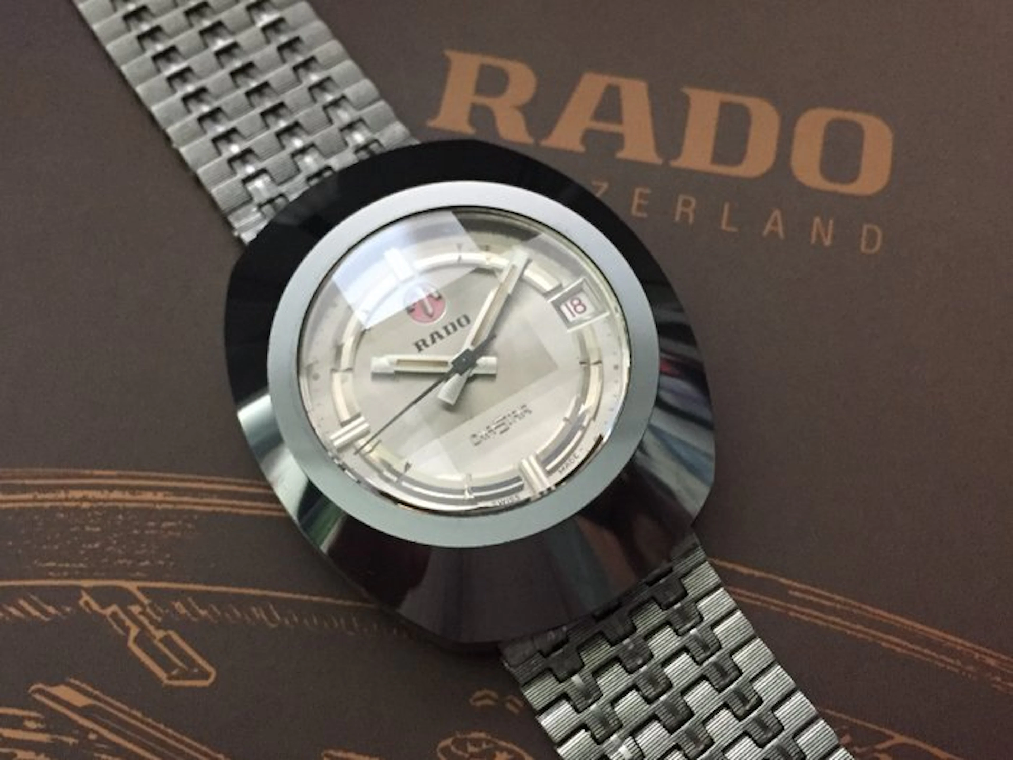 Rado - Diastar Tungsteno Automatic Faceted Glass - No...