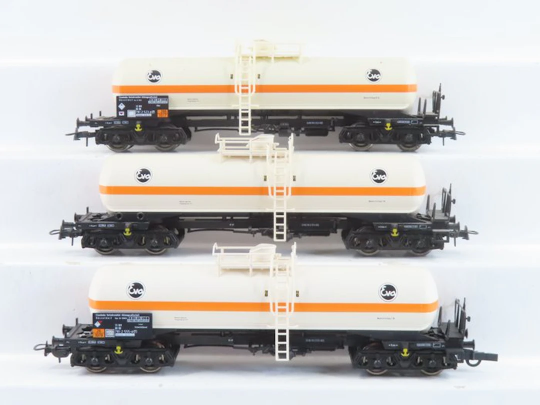 Roco H0 - 67717/67718 - Model train freight carriage (3)...