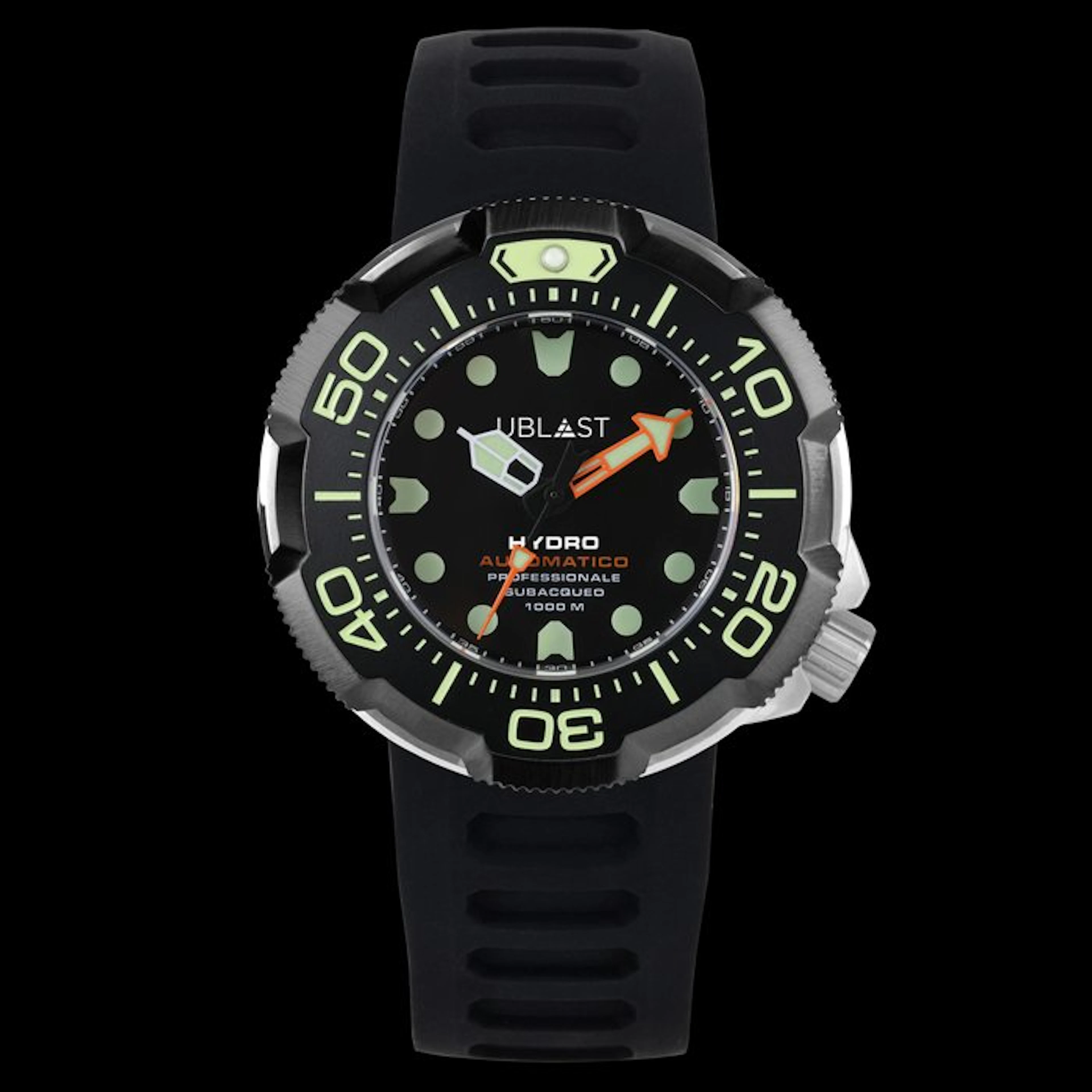 Ublast - Hydro - REF.UBHDR46BKGN - Automatic - Sub 100 ATM - Men - 2026