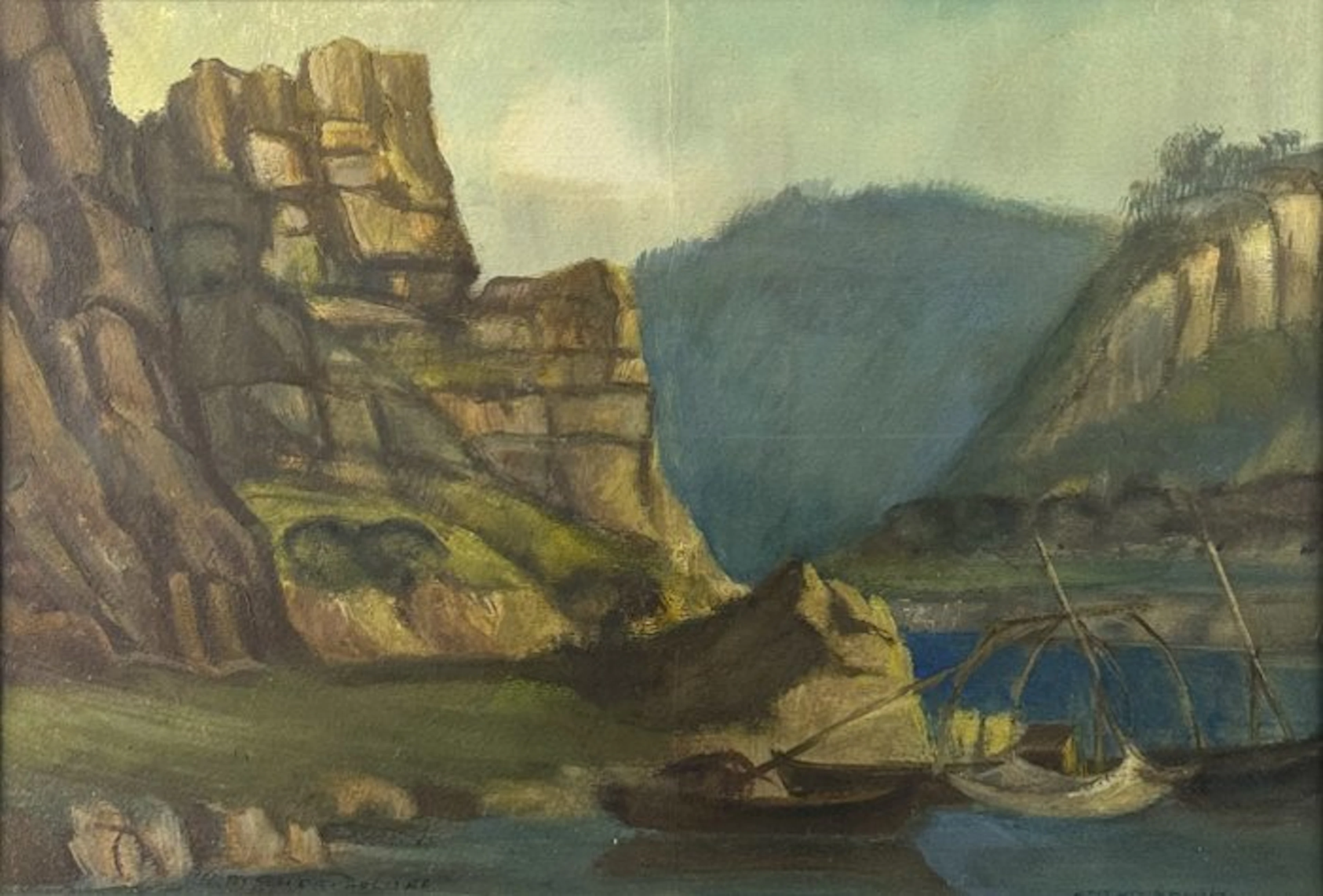 Hermann Fischer-Roloff (1917-1988) - Sächsische Schweiz
