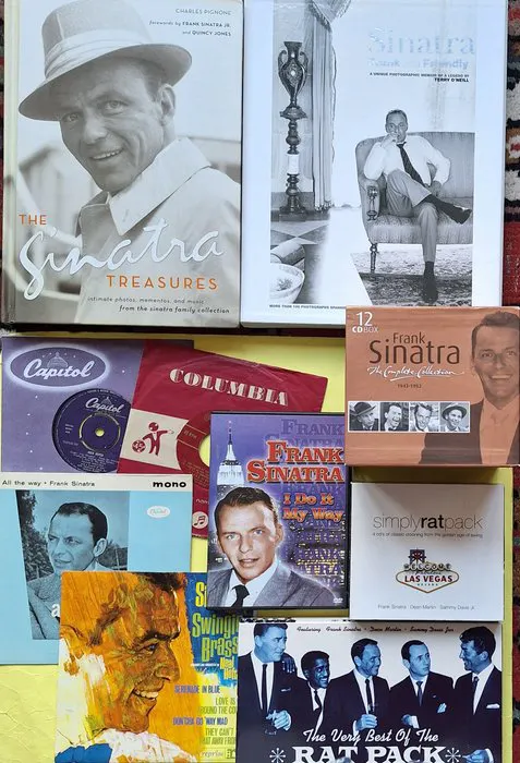 Frank Sinatra - 12-CD Boxset, Facsimile Art Book & Vinyl EPs - 1957