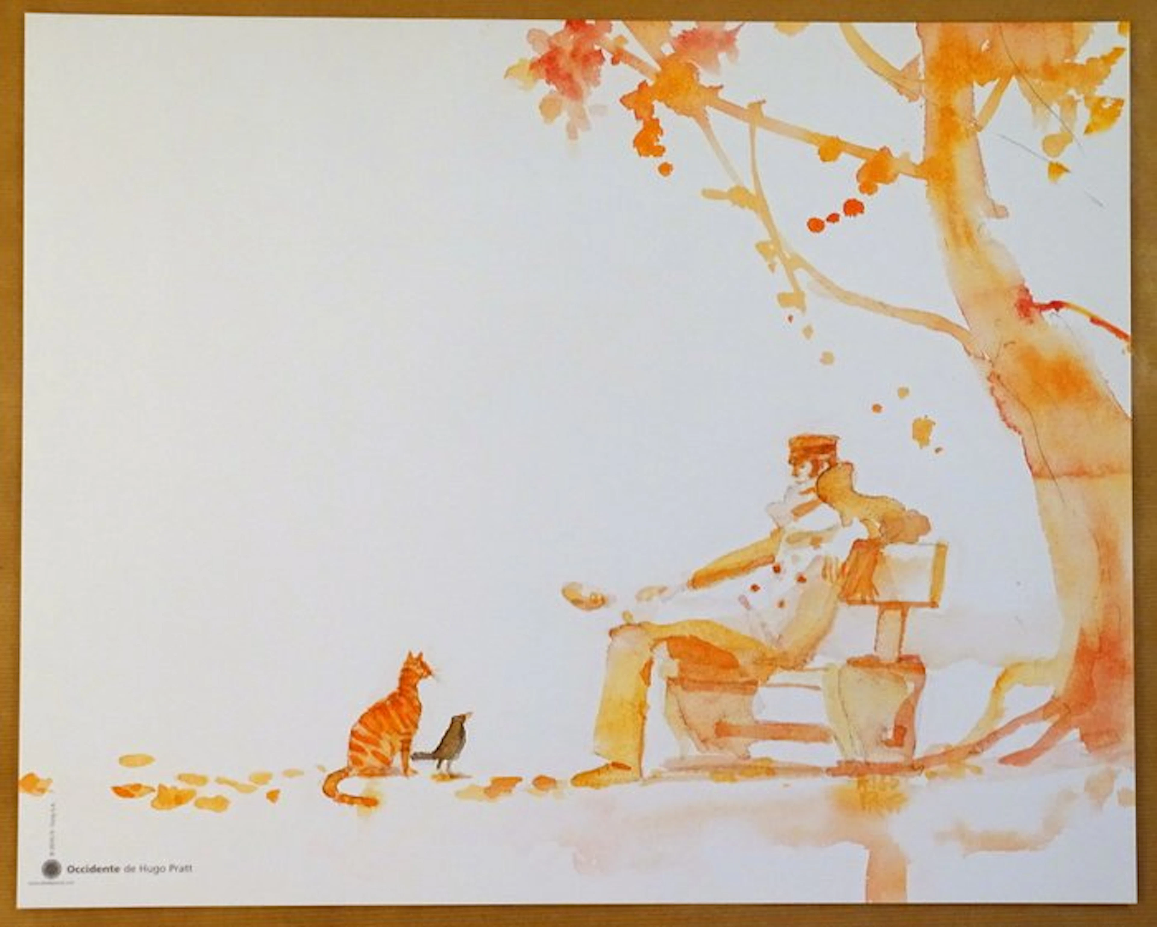 Pratt, Hugo - 1 Offset Print - Corto Maltese - Occidente - 2016