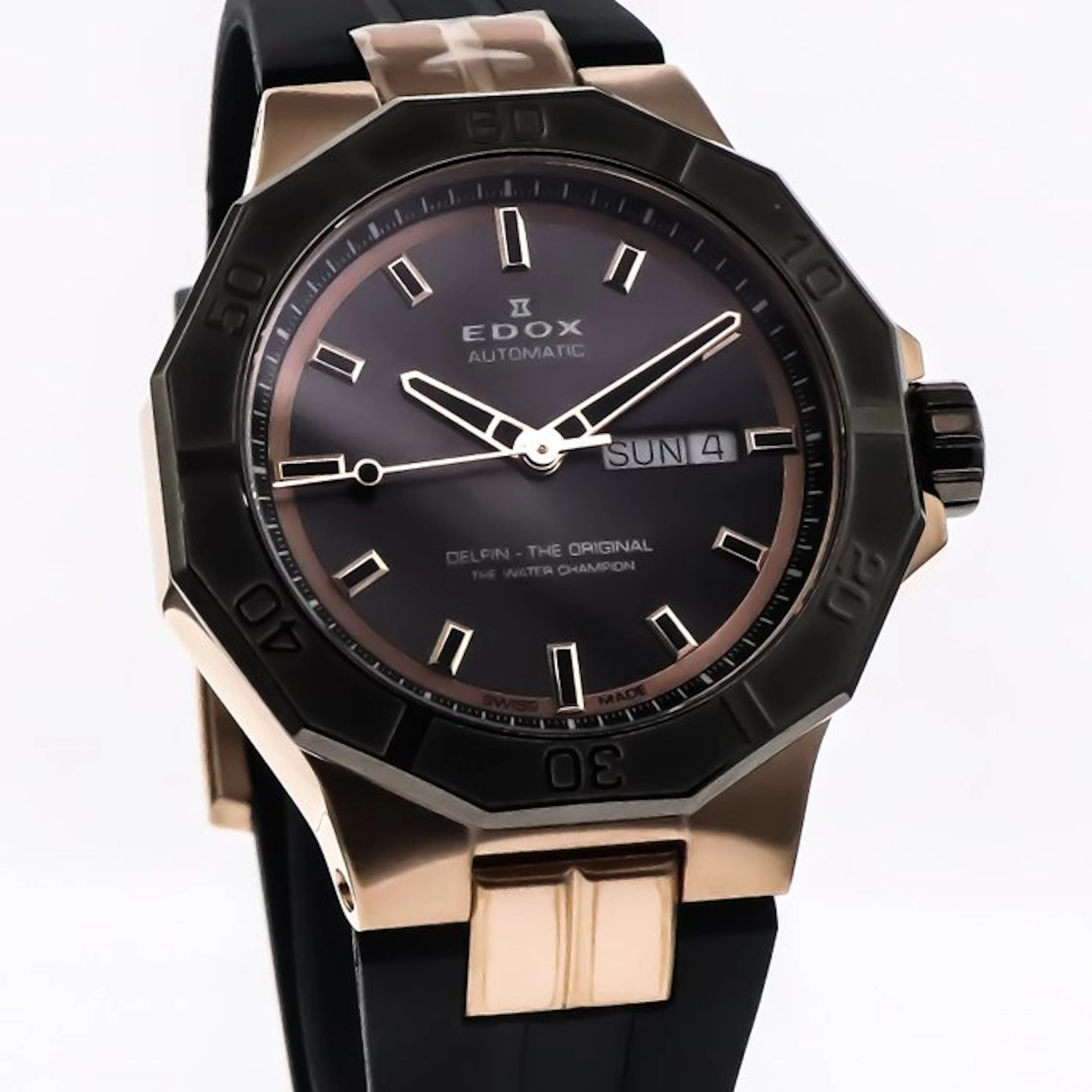Edox Delphin The Original - Swiss Made Automatic Watch...