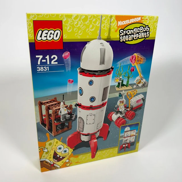 LEGO Set - 3831 - SpongeBob SquarePants - SpongeBob SquarePants - Rocket Ride