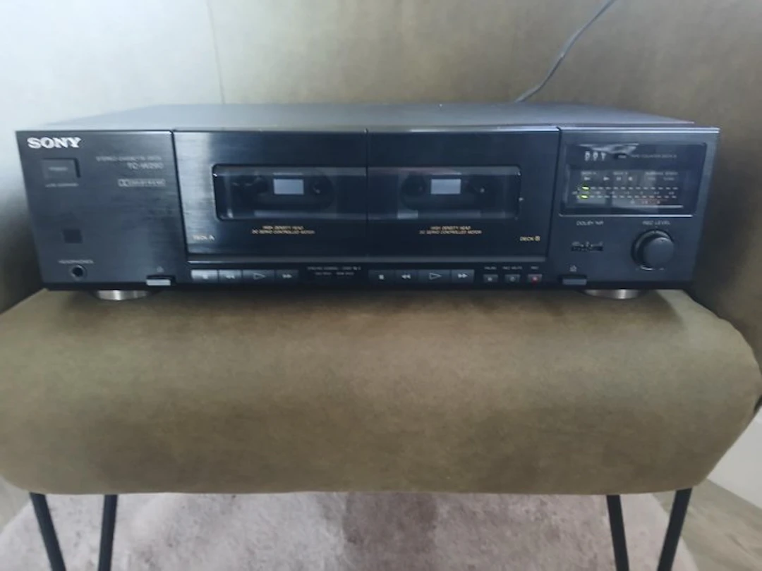 Sony - TC-W290 Dual Stereo Cassette recorder-player
