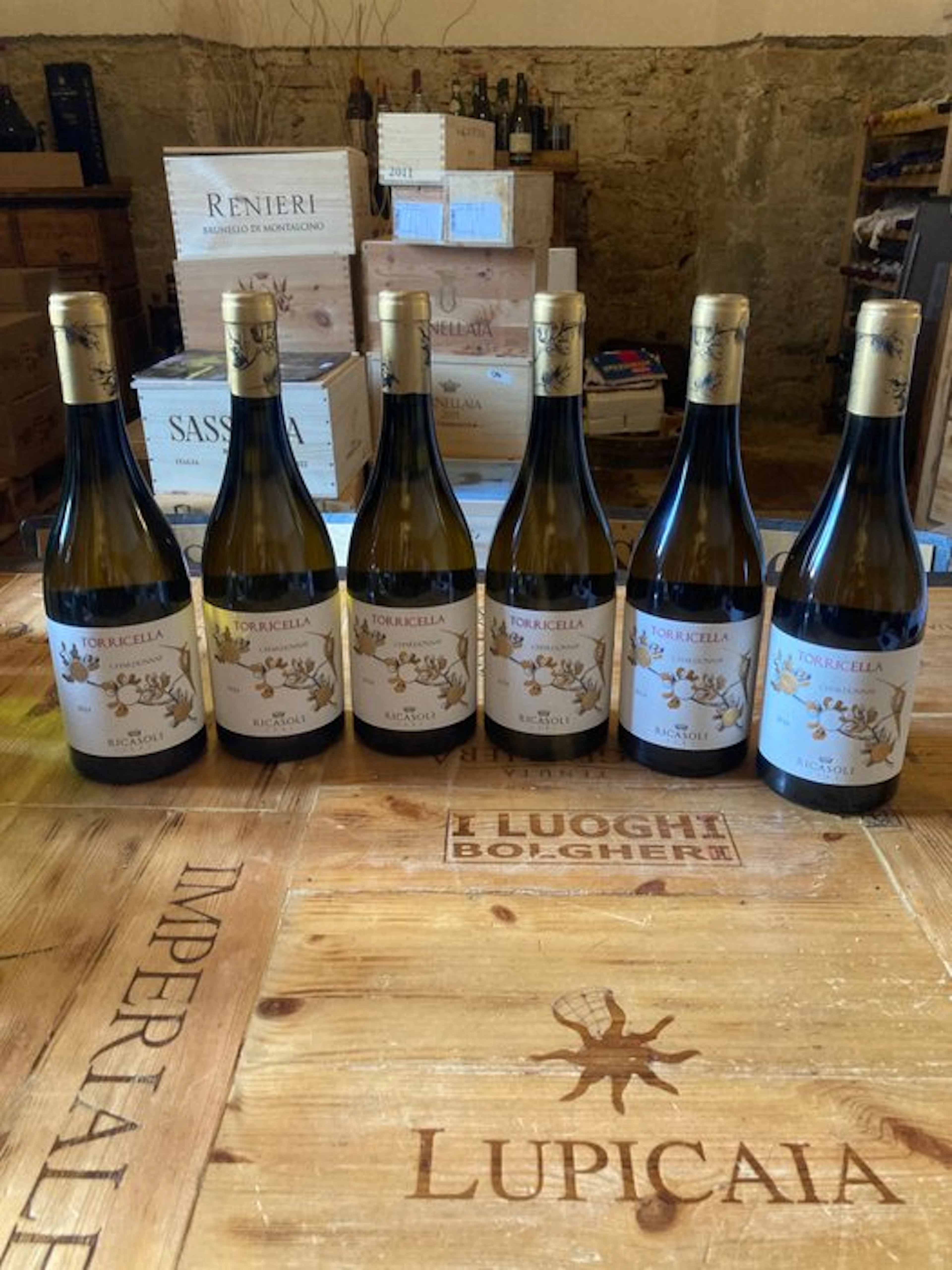 2024 Ricasoli Torricella Chardonnay - Tuscany IGT - 6 Bottles (0.75L)