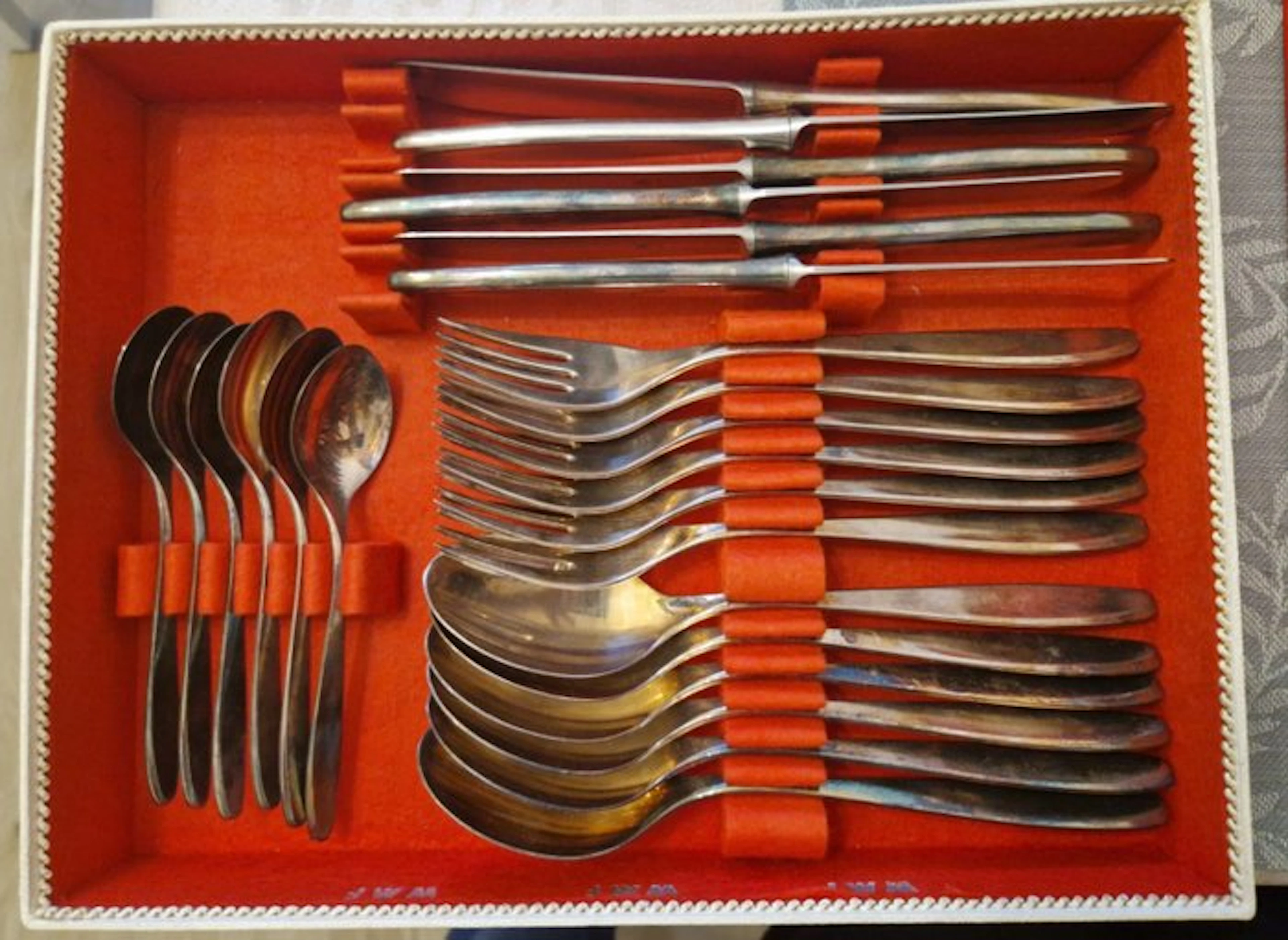 WMF - Cutlery set (24) - Silverplated