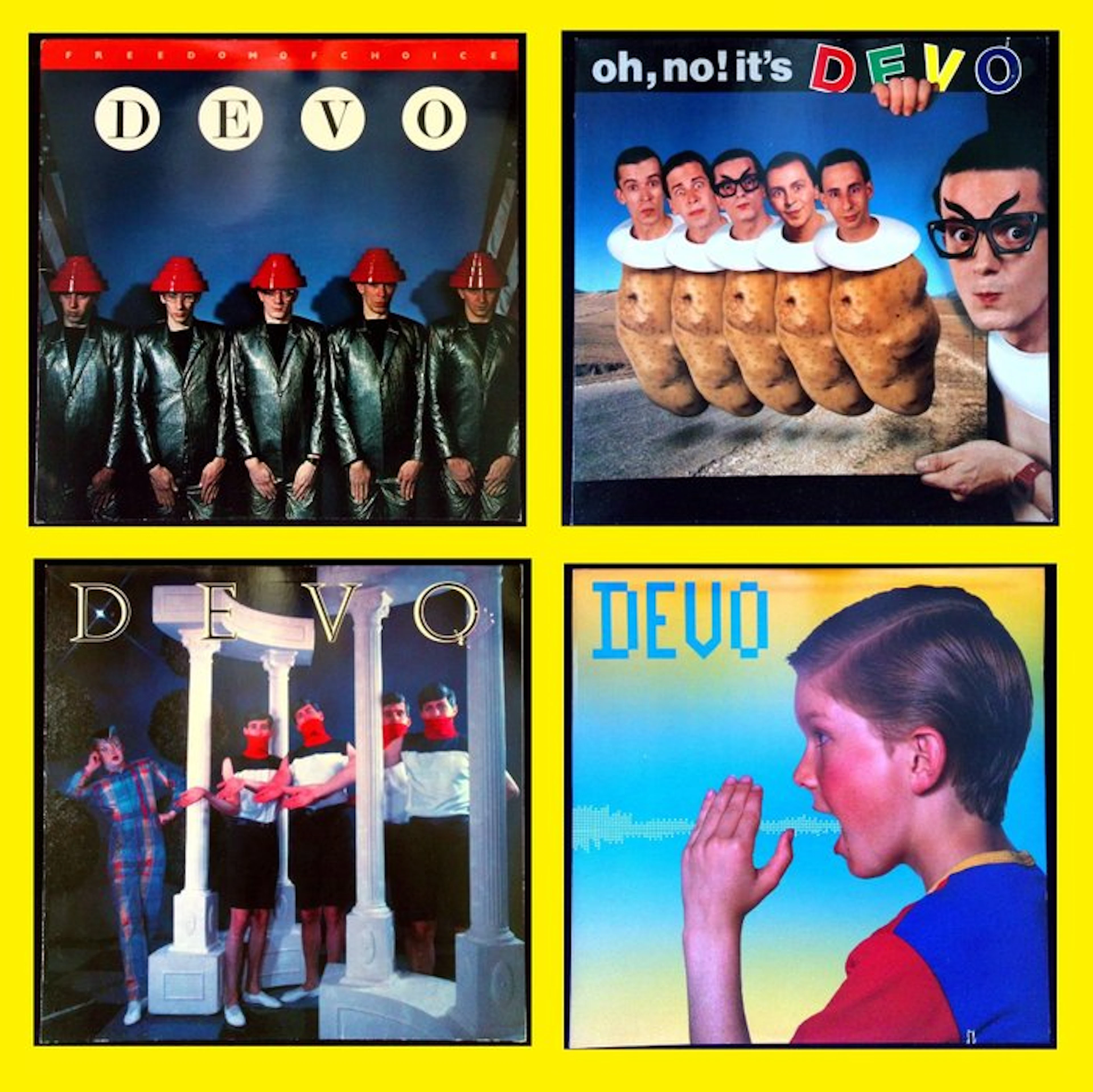 Devo - Lot of 4x original LP's - Multiple titles - LP...
