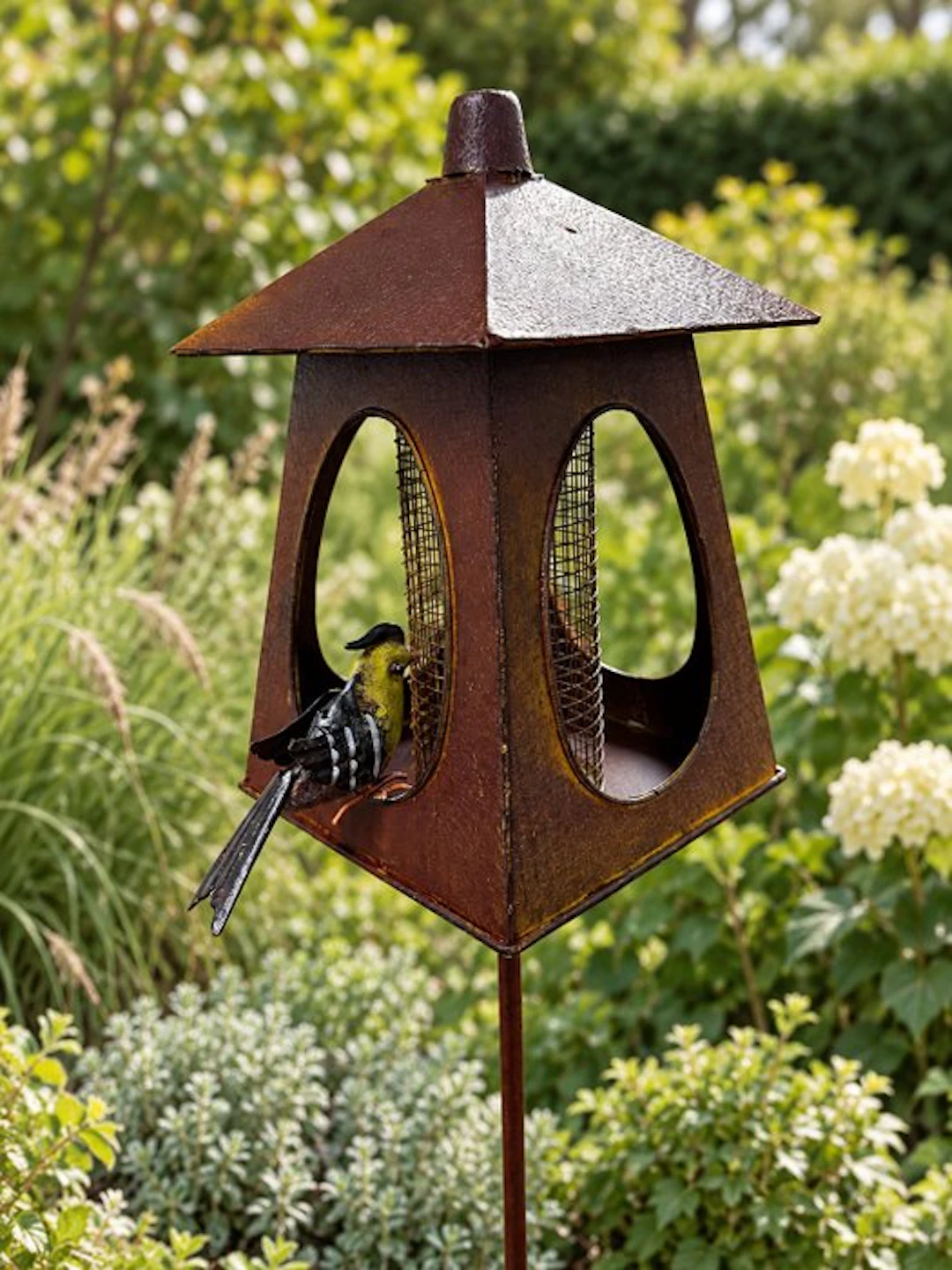 Decorative ornament - garden stake with decorative bird...