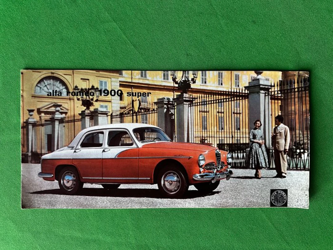 Brochure - Alfa Romeo - 1900 Super