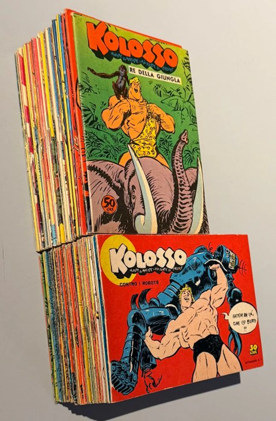 Kolosso nn. 1/104 collana completa - 104 Comic - First edition - 1964/1966
