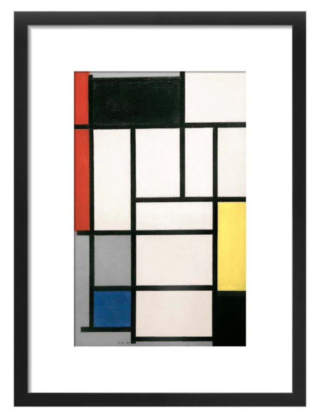 Piet Mondrian - “Composition with Red