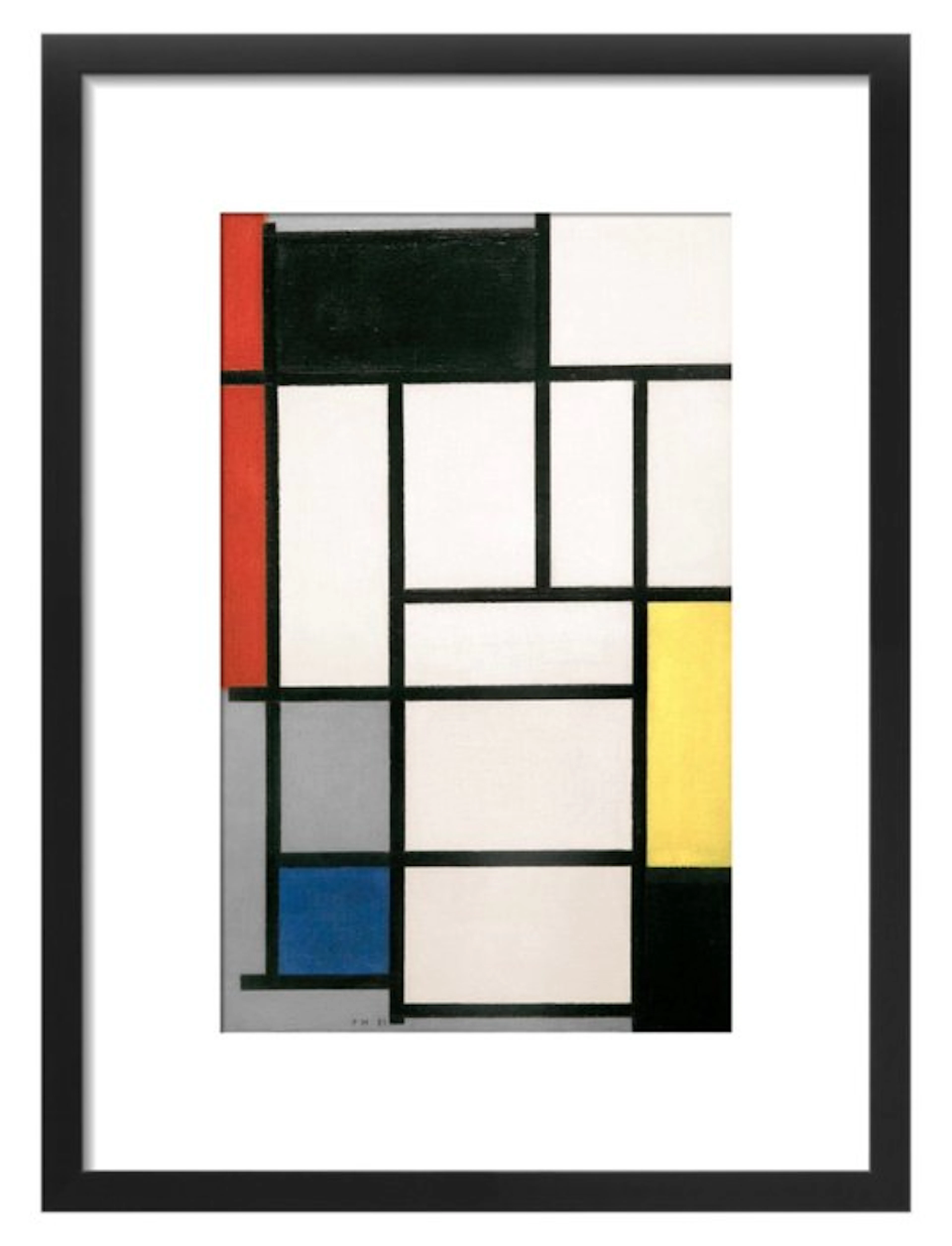 Piet Mondrian - “Composition with Red