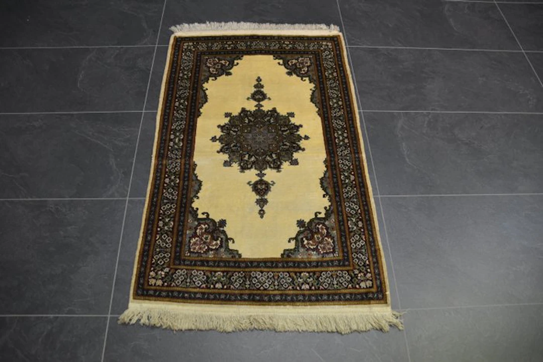 Cashmere Silk - Carpet - 123 cm - 77 cm - Cashmere