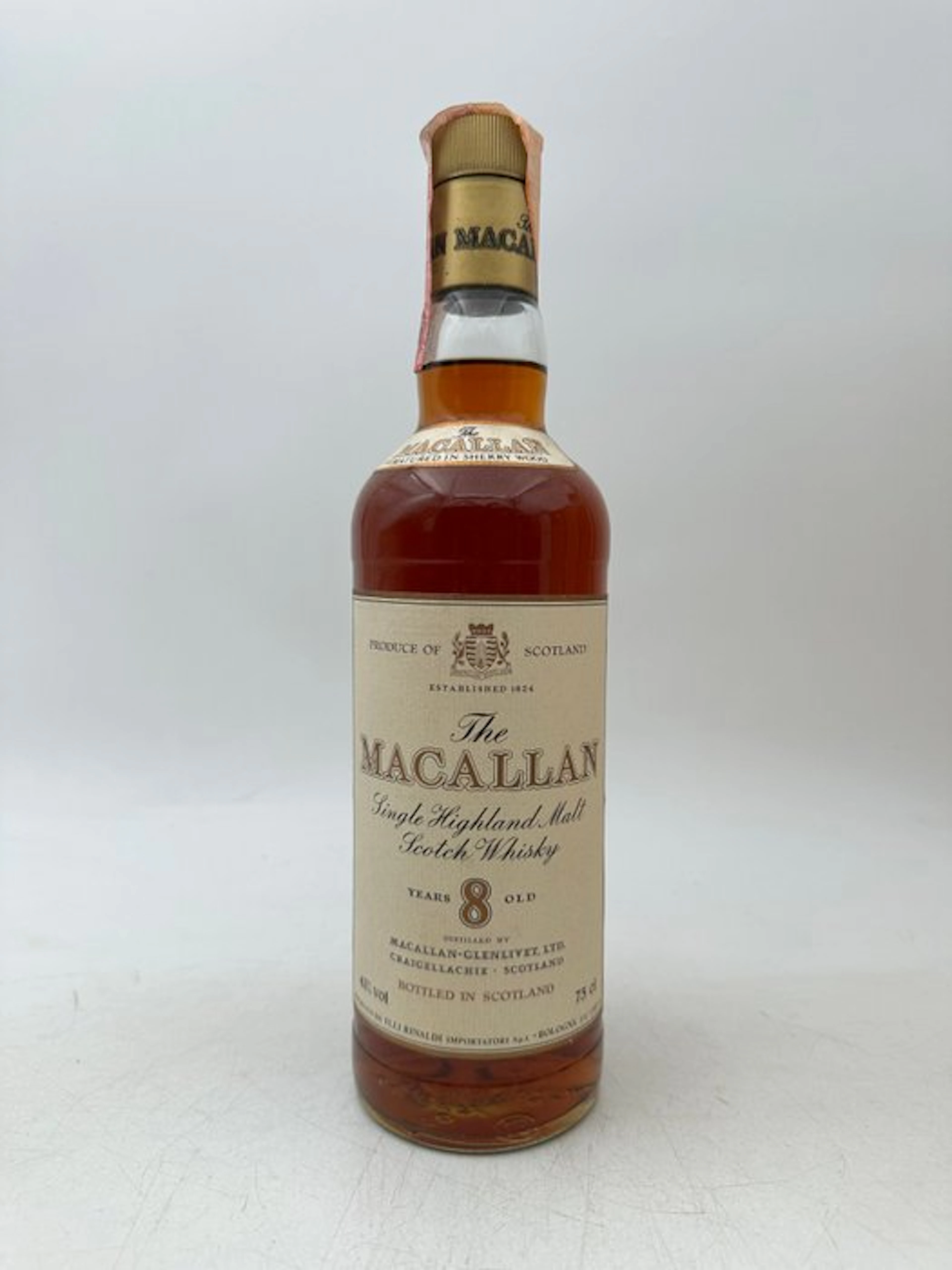 Macallan 8 years old - b. 1980s - 75cl
