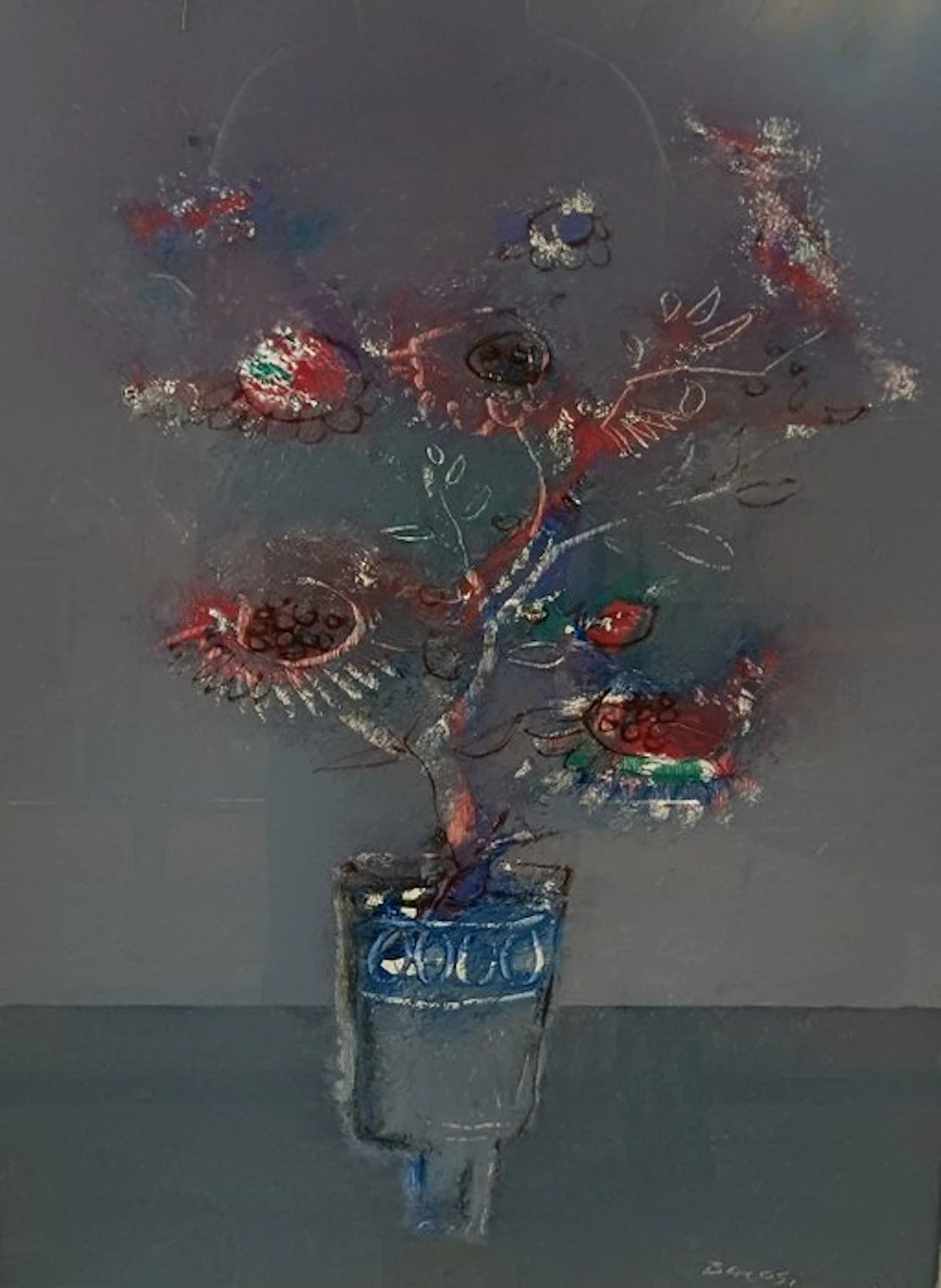Manlio Bacosi (1921-1998) - Vaso di Fiori