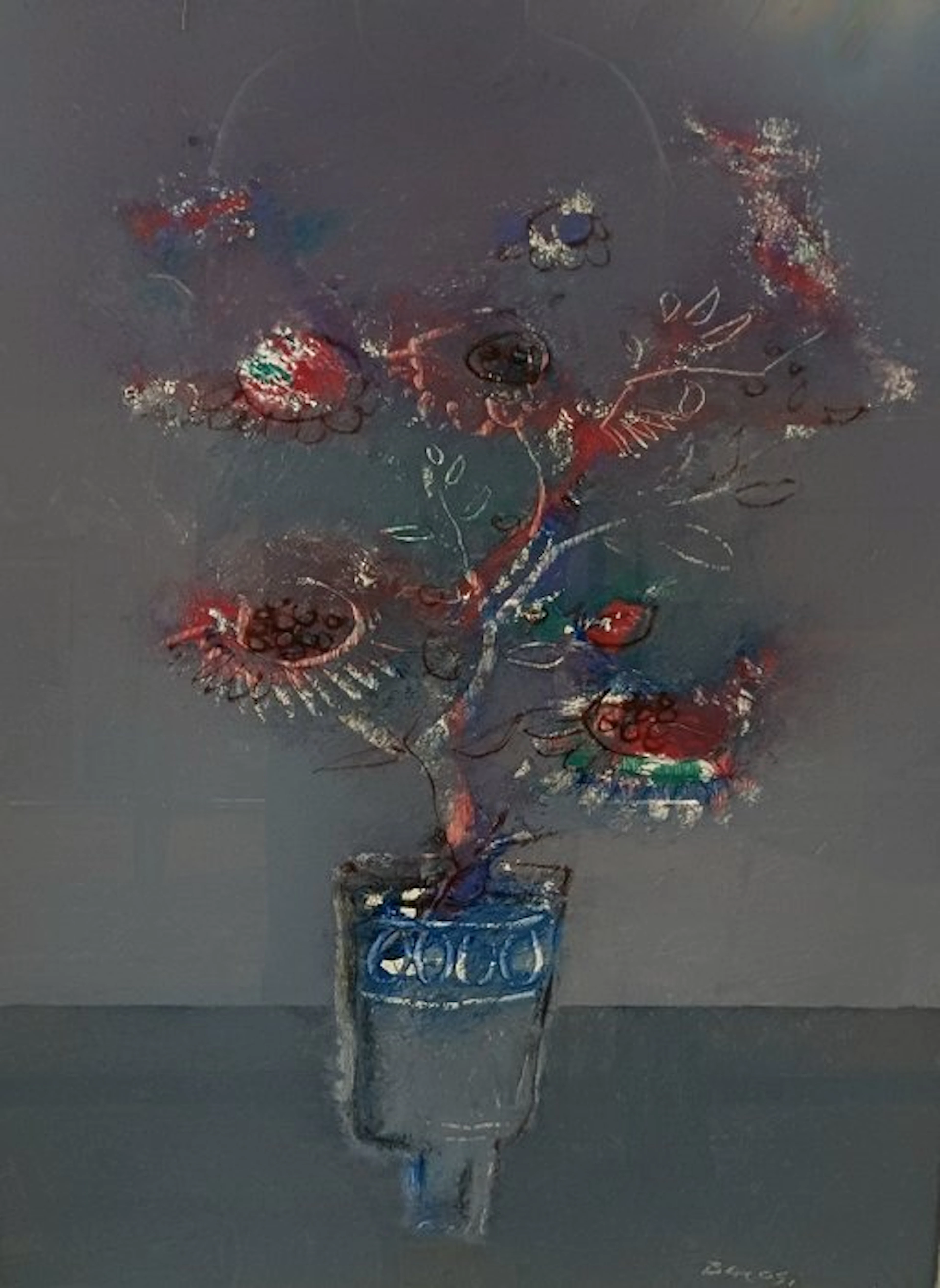 Manlio Bacosi (1921-1998) - Vaso di Fiori