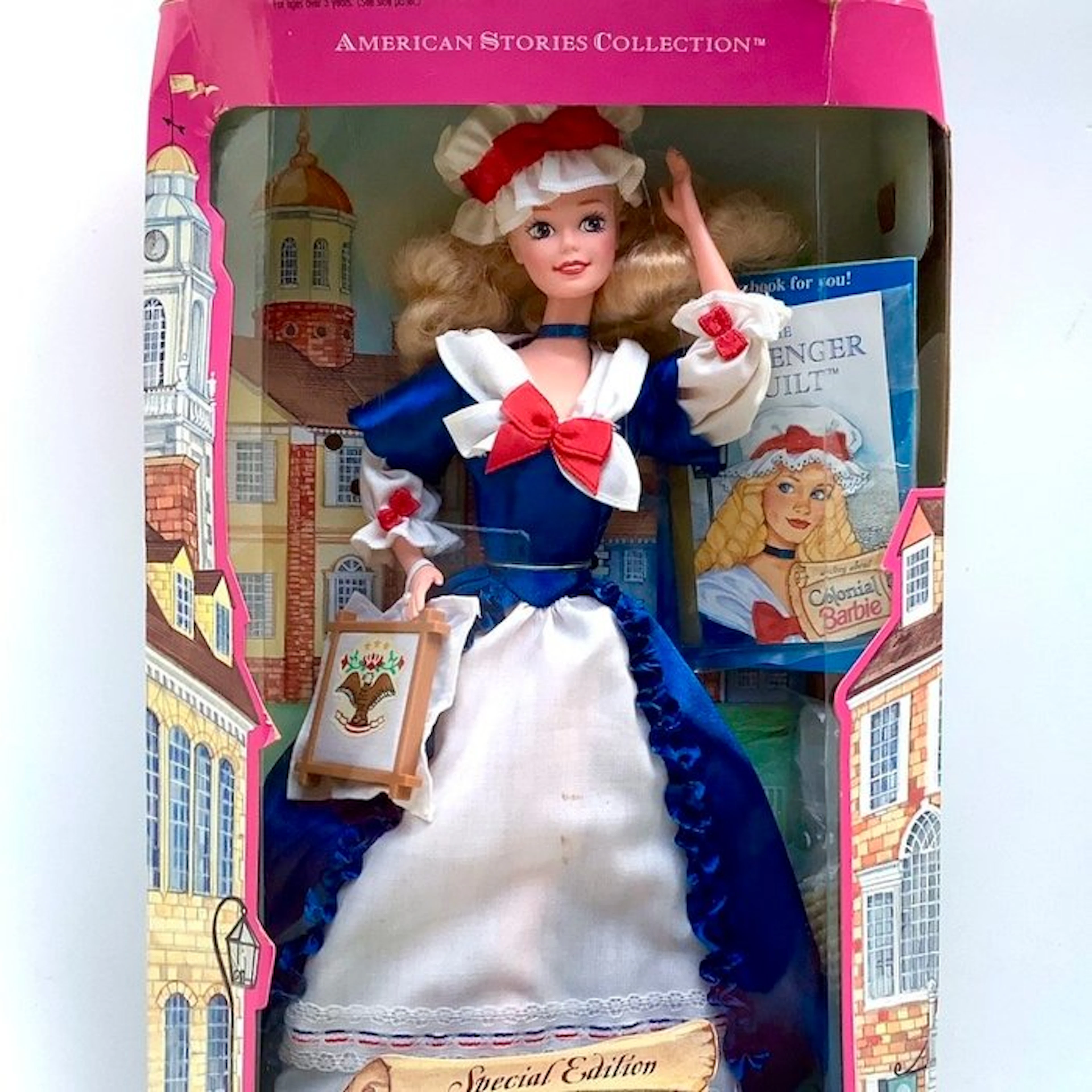 Mattel - Barbie doll Colonial American Stories Collection 1995 Mattel 12578