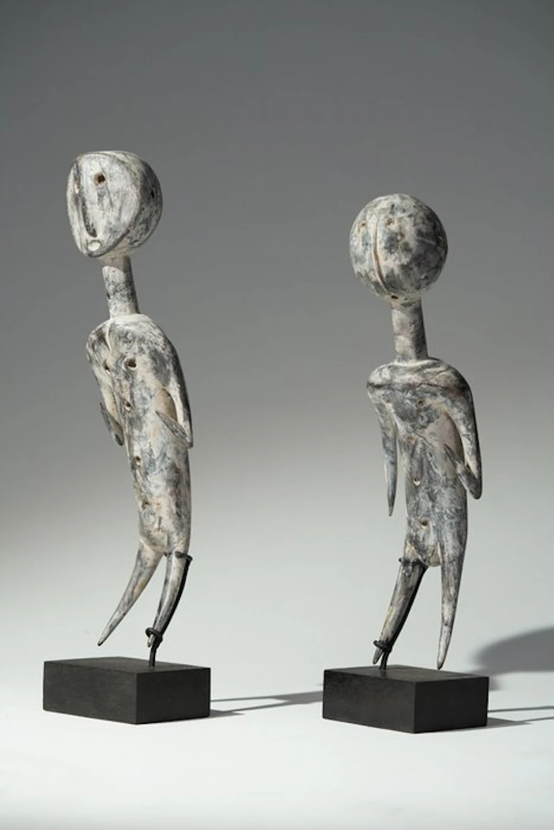 A wooden sculpture - Prampram - Ghana (No reserve price)