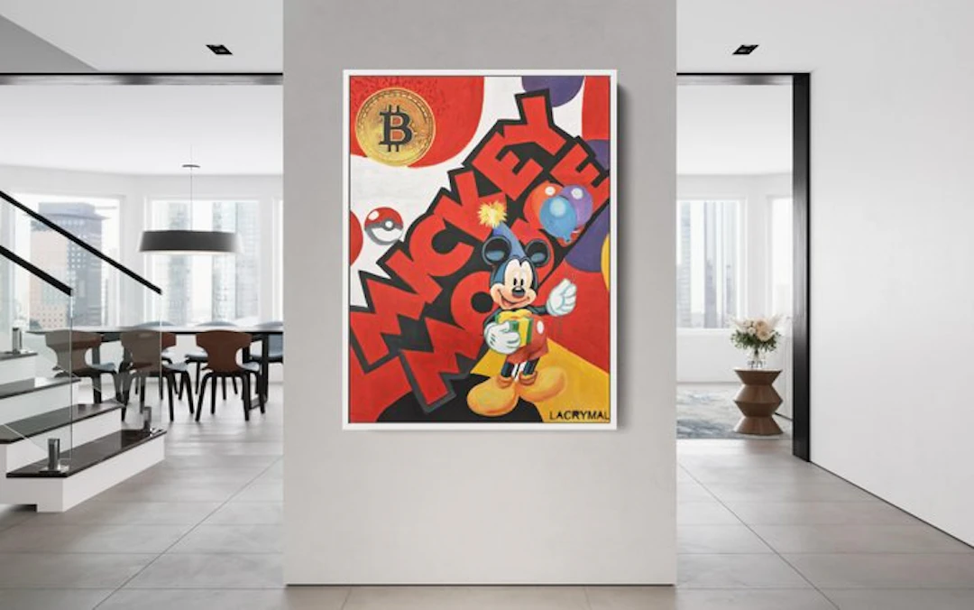 Lacrymal - (NO RP - 100% Handpainted) Crypto Mickey Mouse